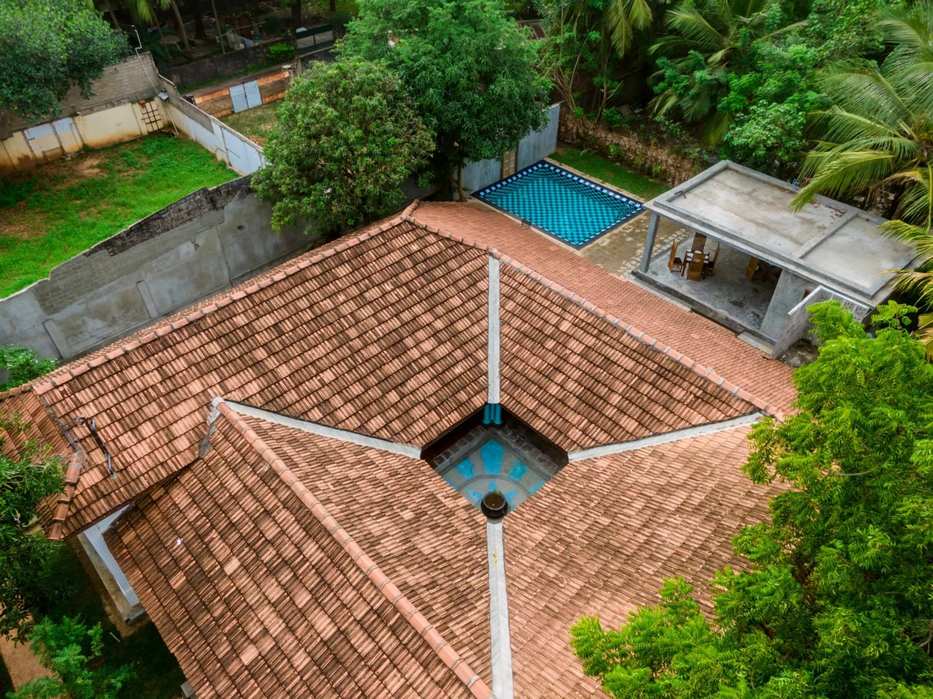 Bird's eye view in Thambu Illam