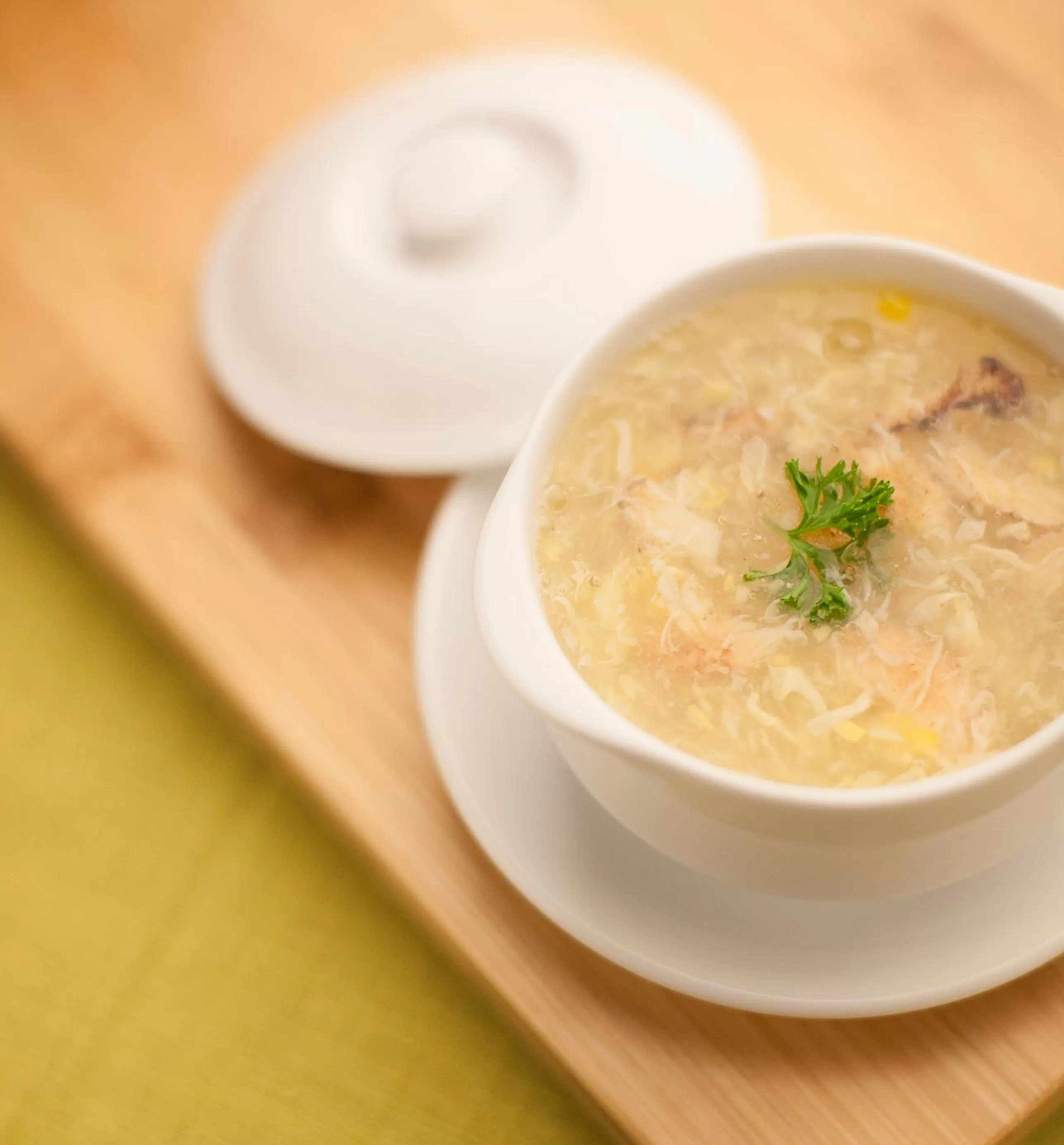 Food close-up in Aquari Hotel