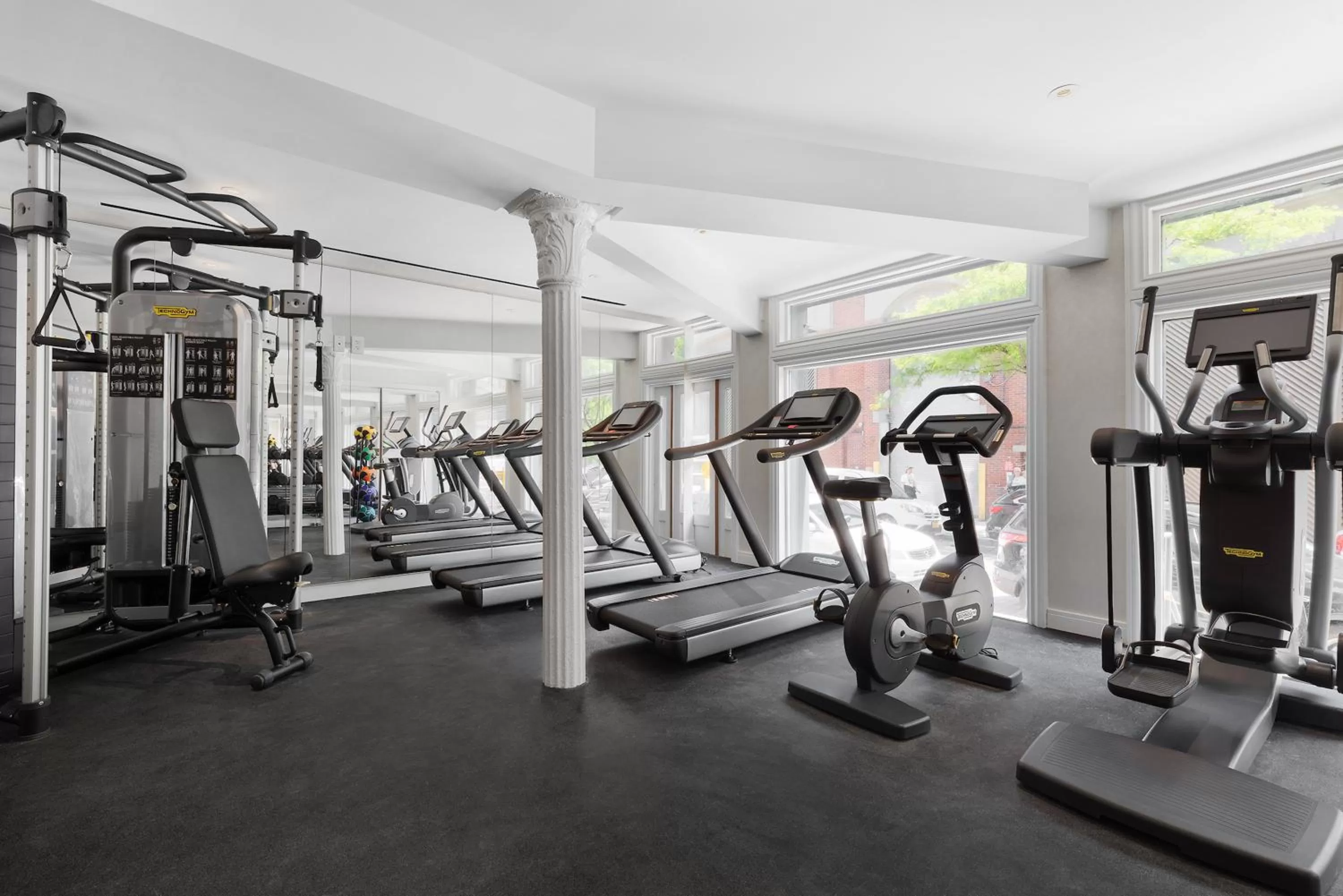 Fitness centre/facilities in 33 Hotel, New York City, Seaport