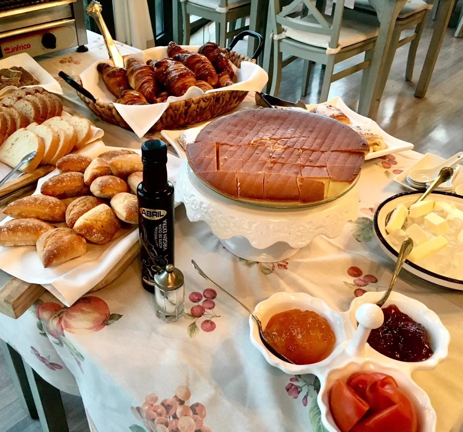 Food and drinks in Quinta de San Amaro Rias Baixas