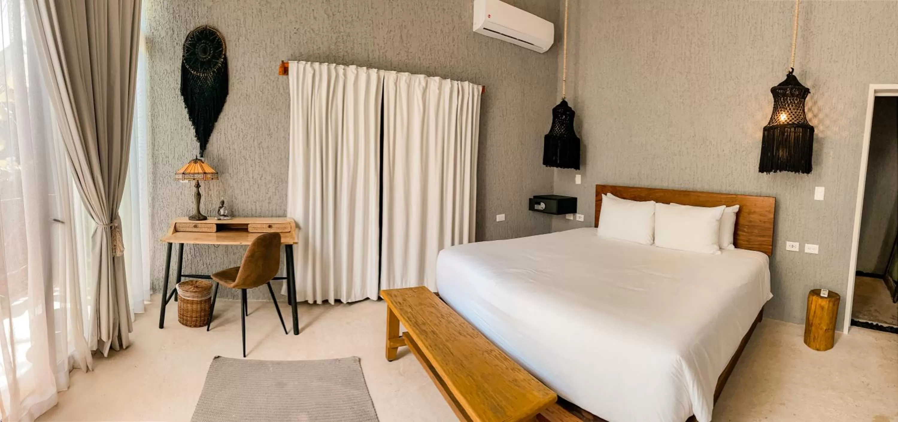 Bedroom, Bed in Hotelito Azul