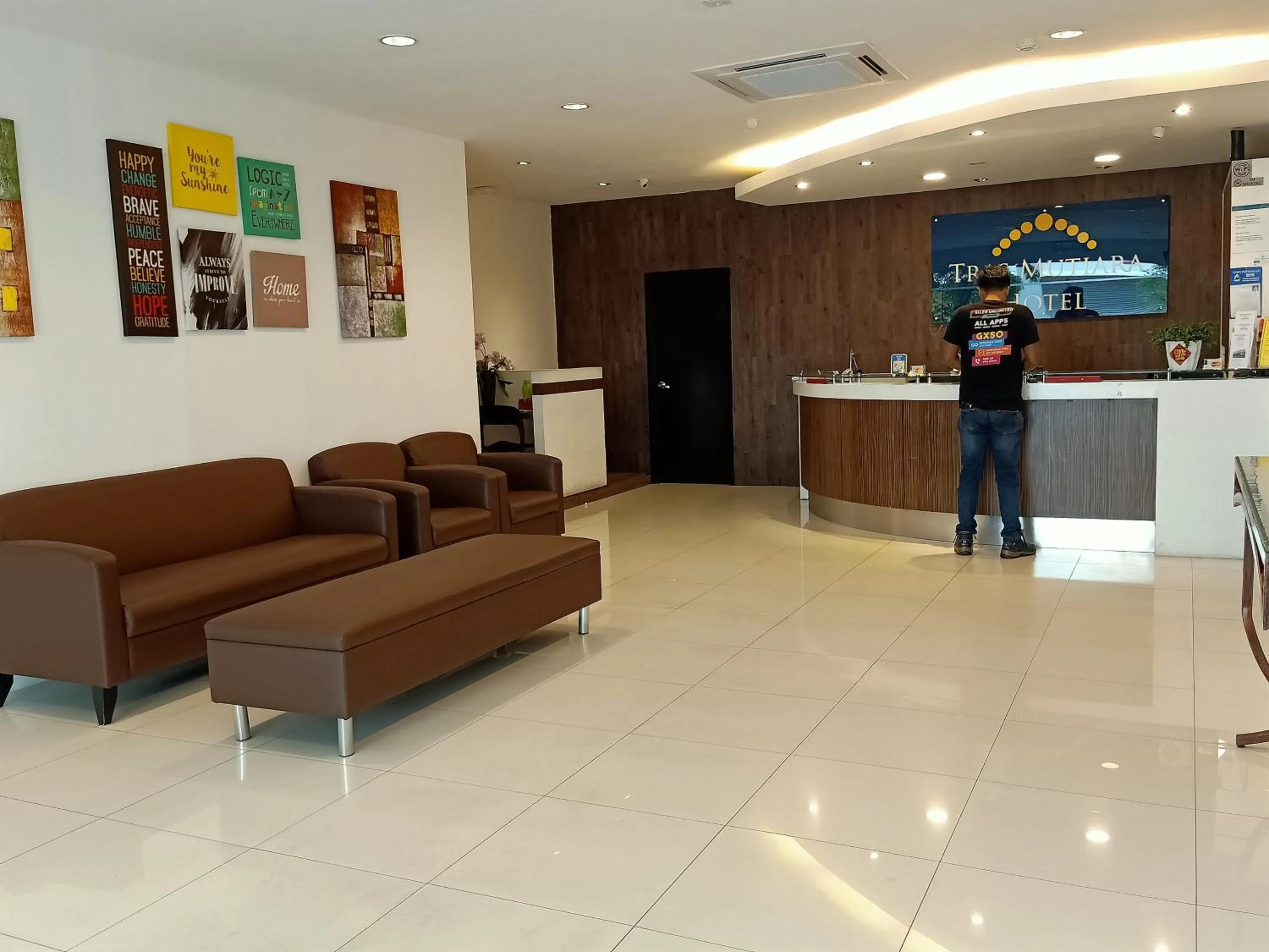 Lobby or reception in Tras Mutiara Hotel Bentong