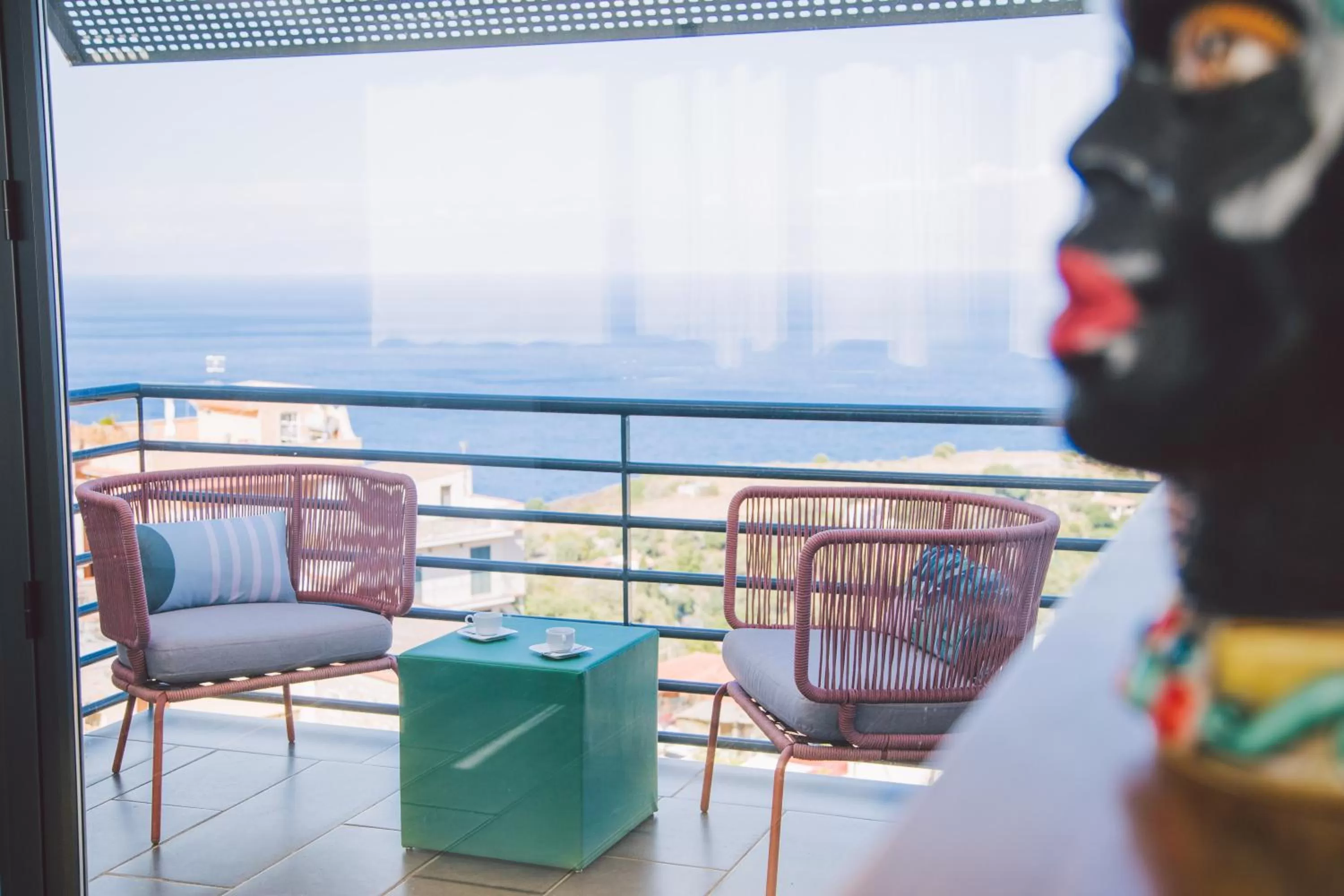 Balcony/Terrace in Taormina Palace Hotel
