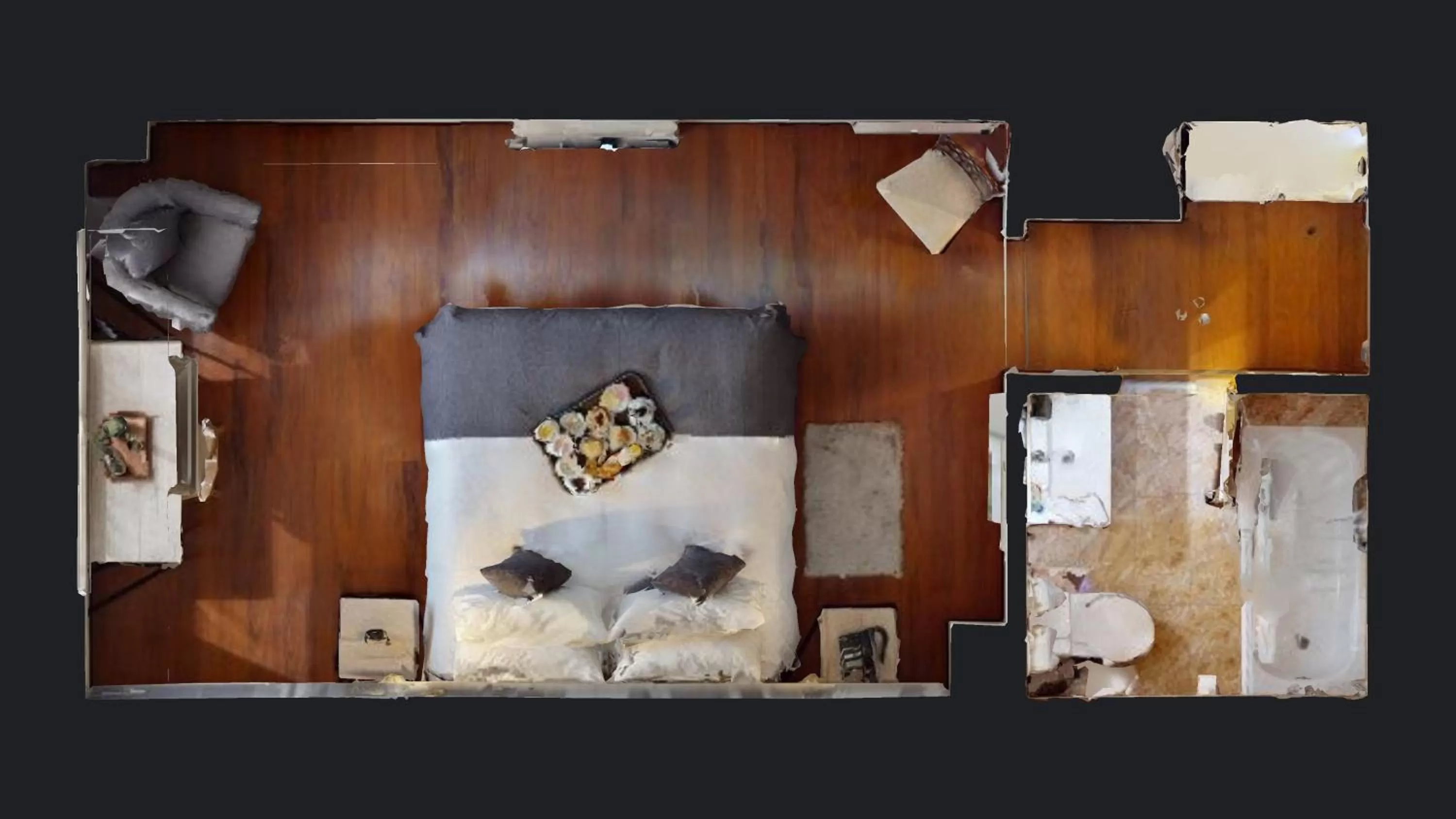 Photo of the whole room in Hotel Brasilia