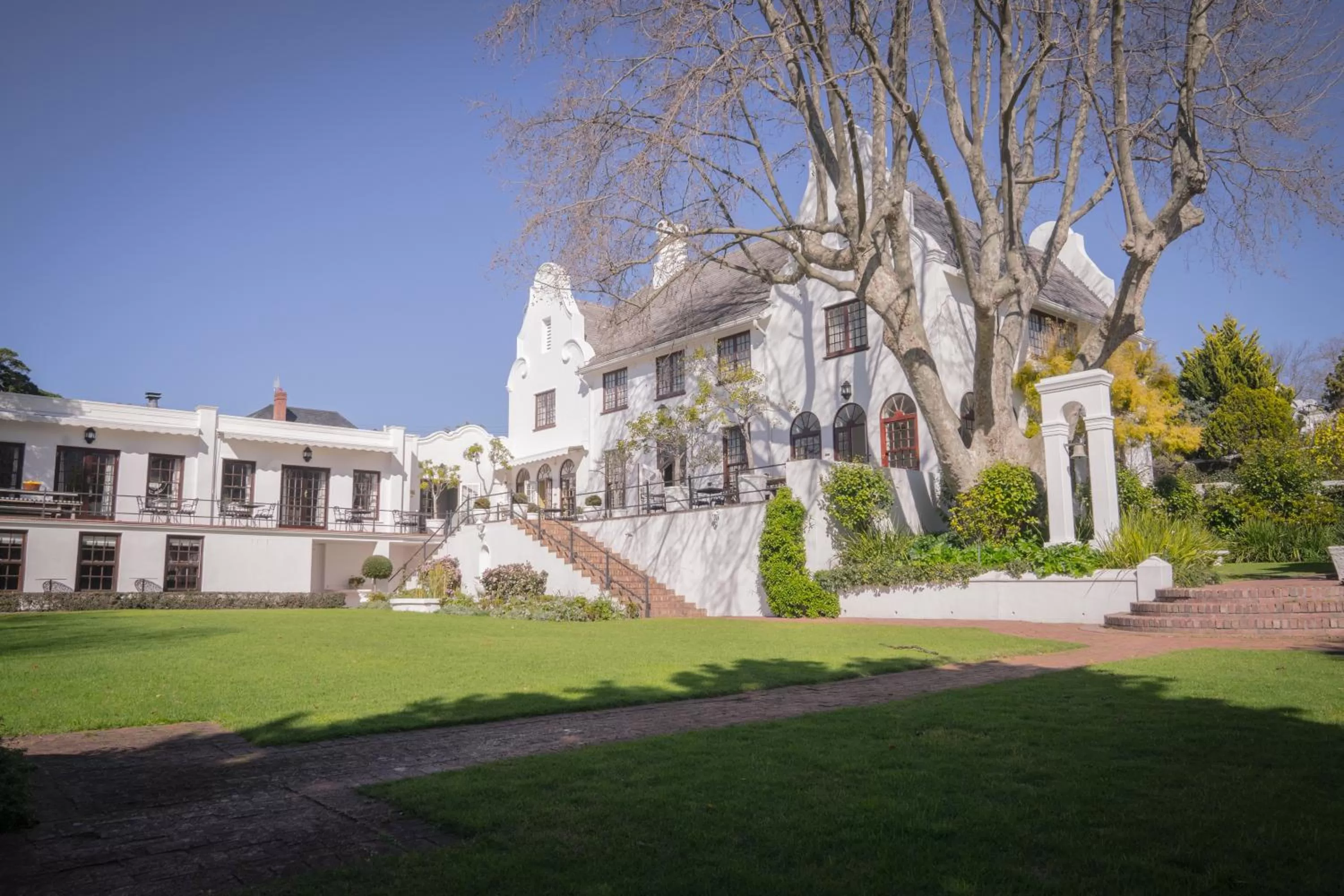 Garden view in The Andros Boutique Hotel