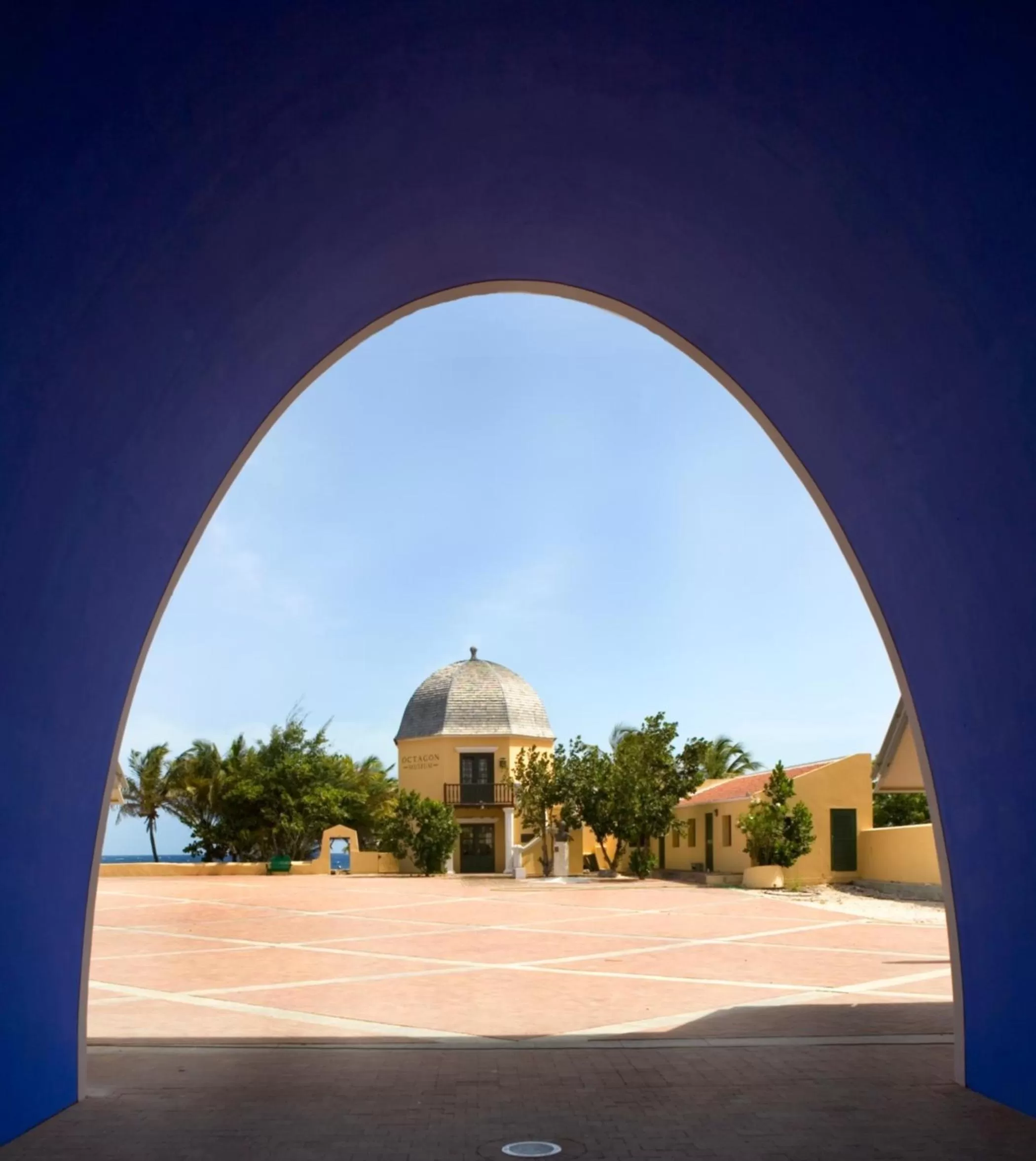 Patio in Curacao Avila Beach Hotel