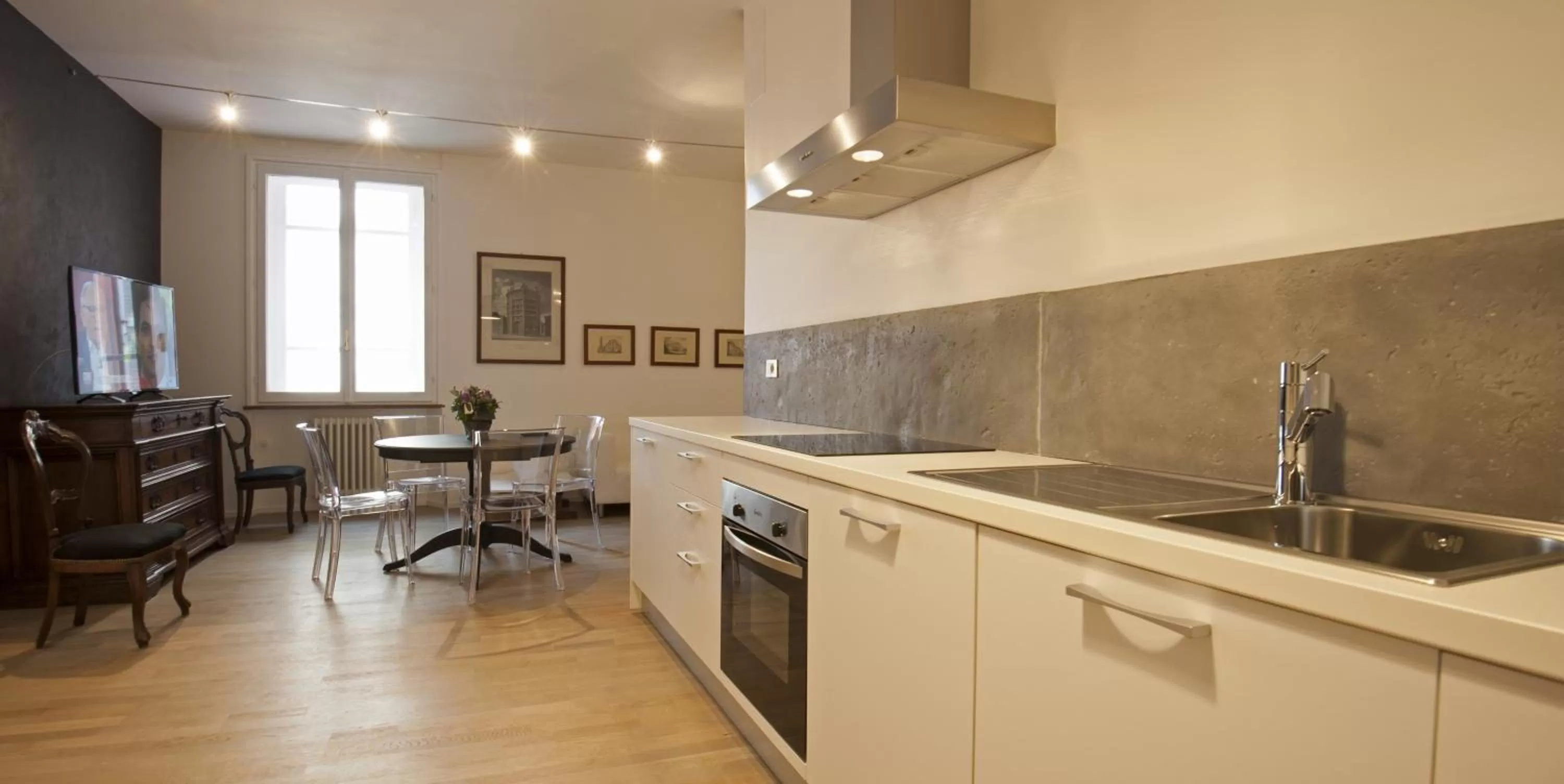 Kitchen or kitchenette in Palazzo Dalla Rosa Prati