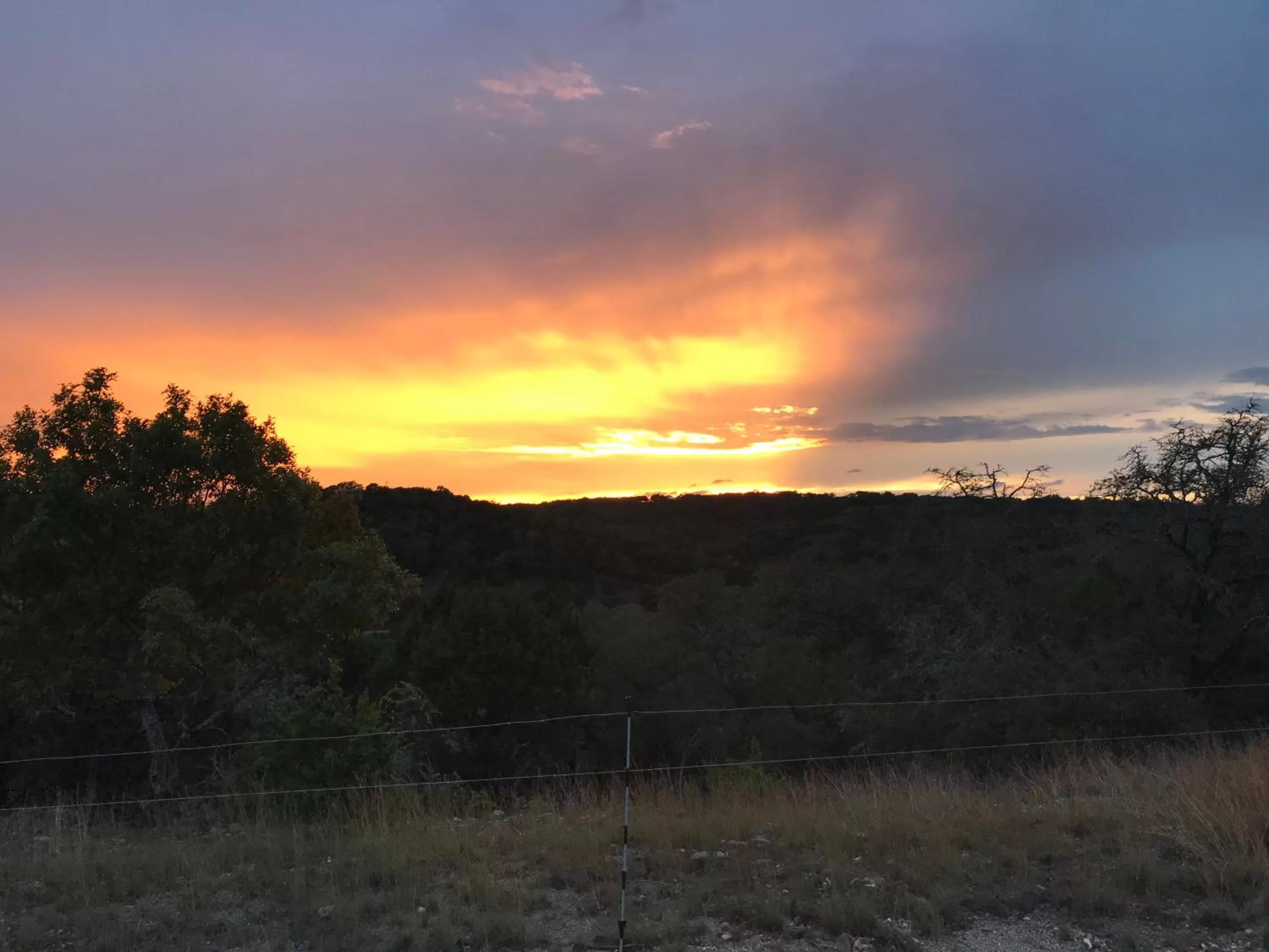 Sunset, Sunrise/Sunset in Walnut Canyon Cabins