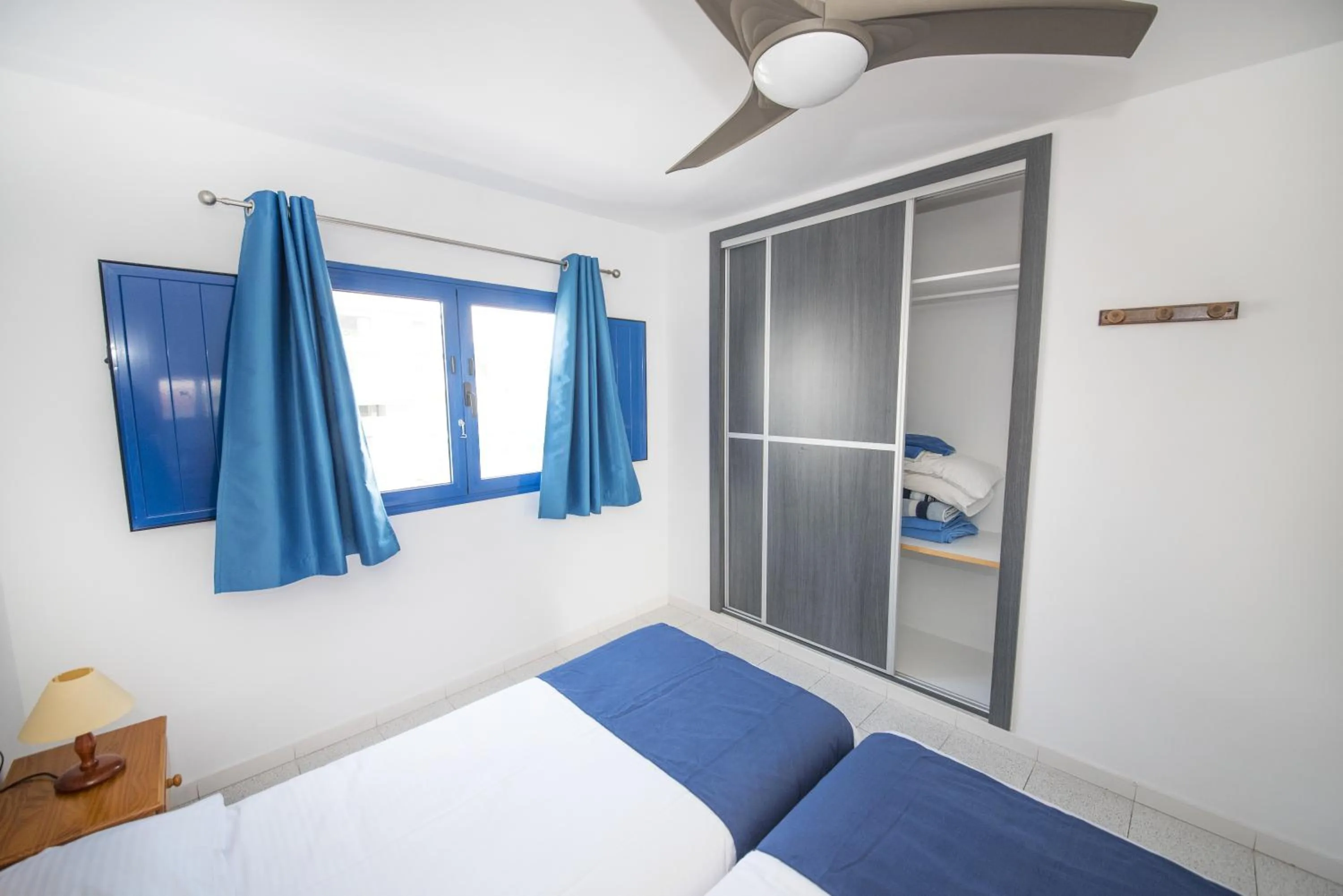 Bedroom, Bed in Apartamentos Jable Bermudas