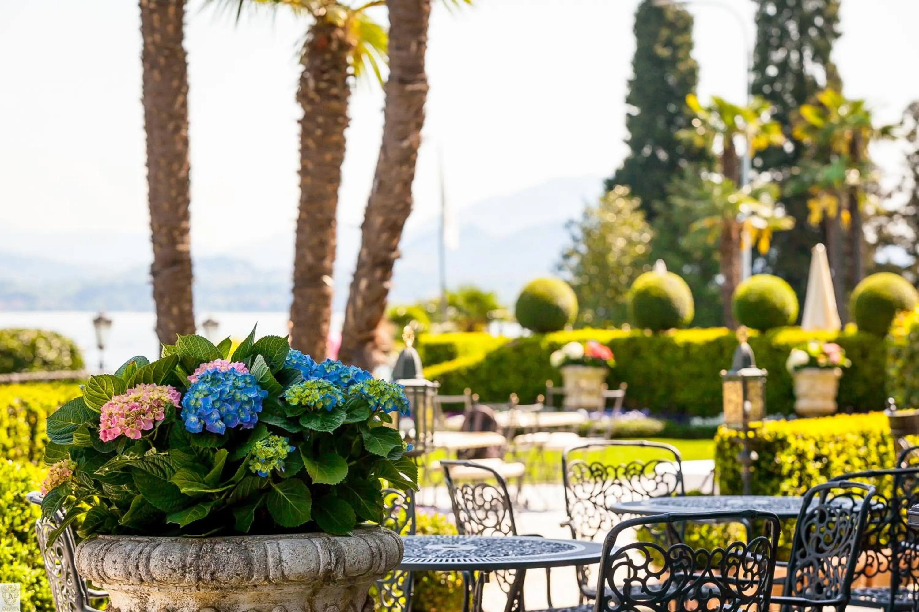Garden in Villa e Palazzo Aminta - A Leading Hotel of The World