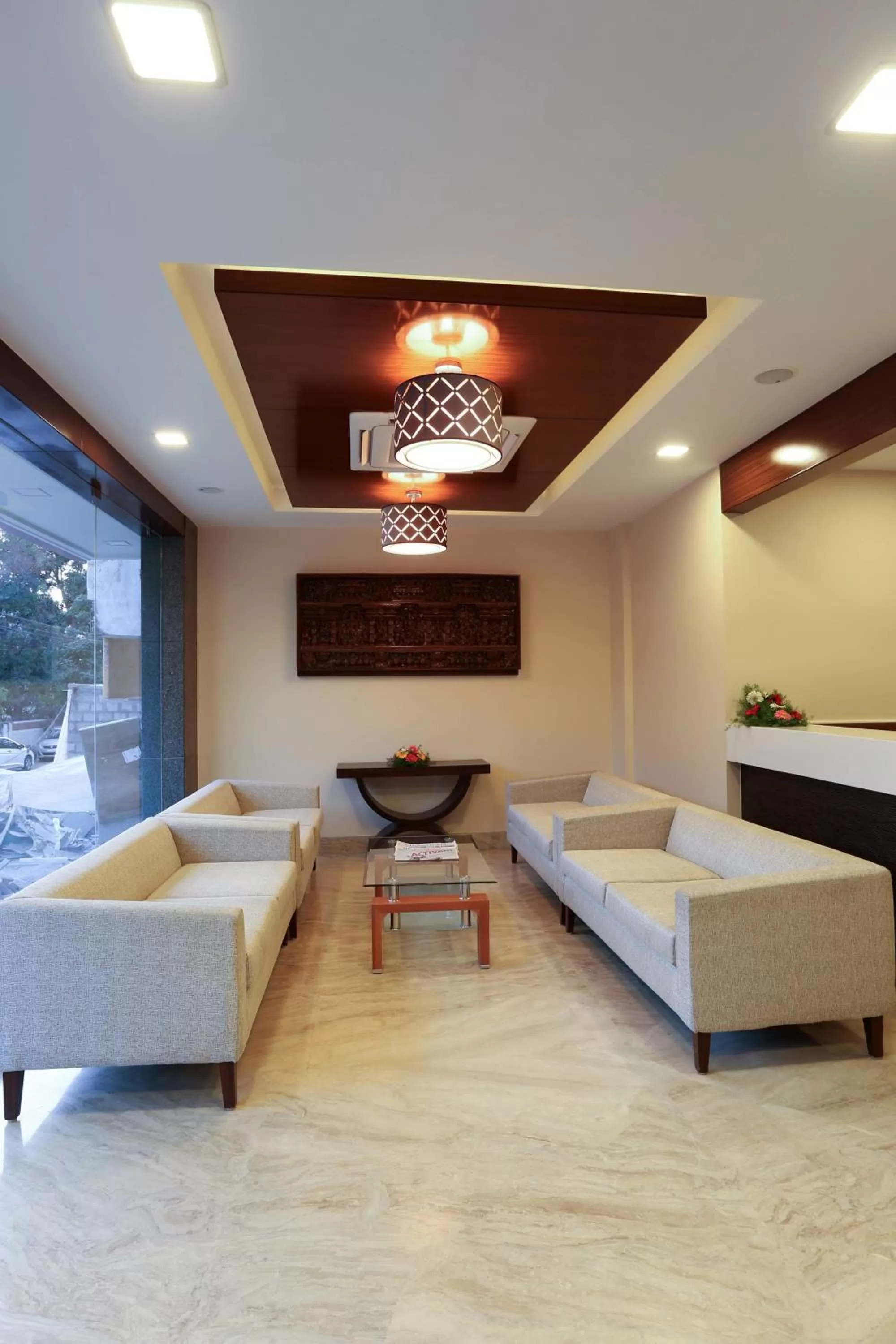 Lobby or reception in Fressotel Seetharam