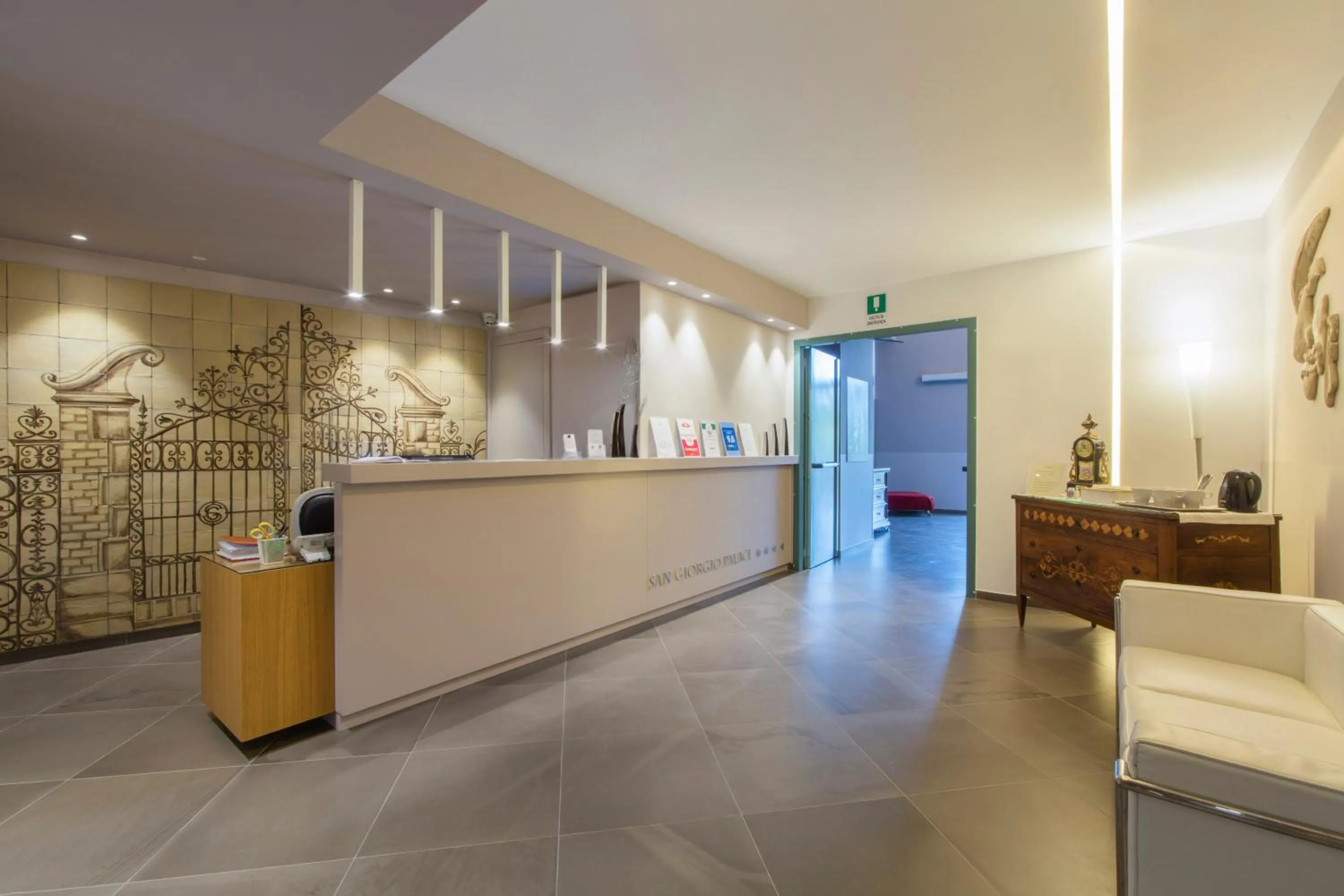 Lobby or reception in San Giorgio Palace Hotel Ragusa Ibla