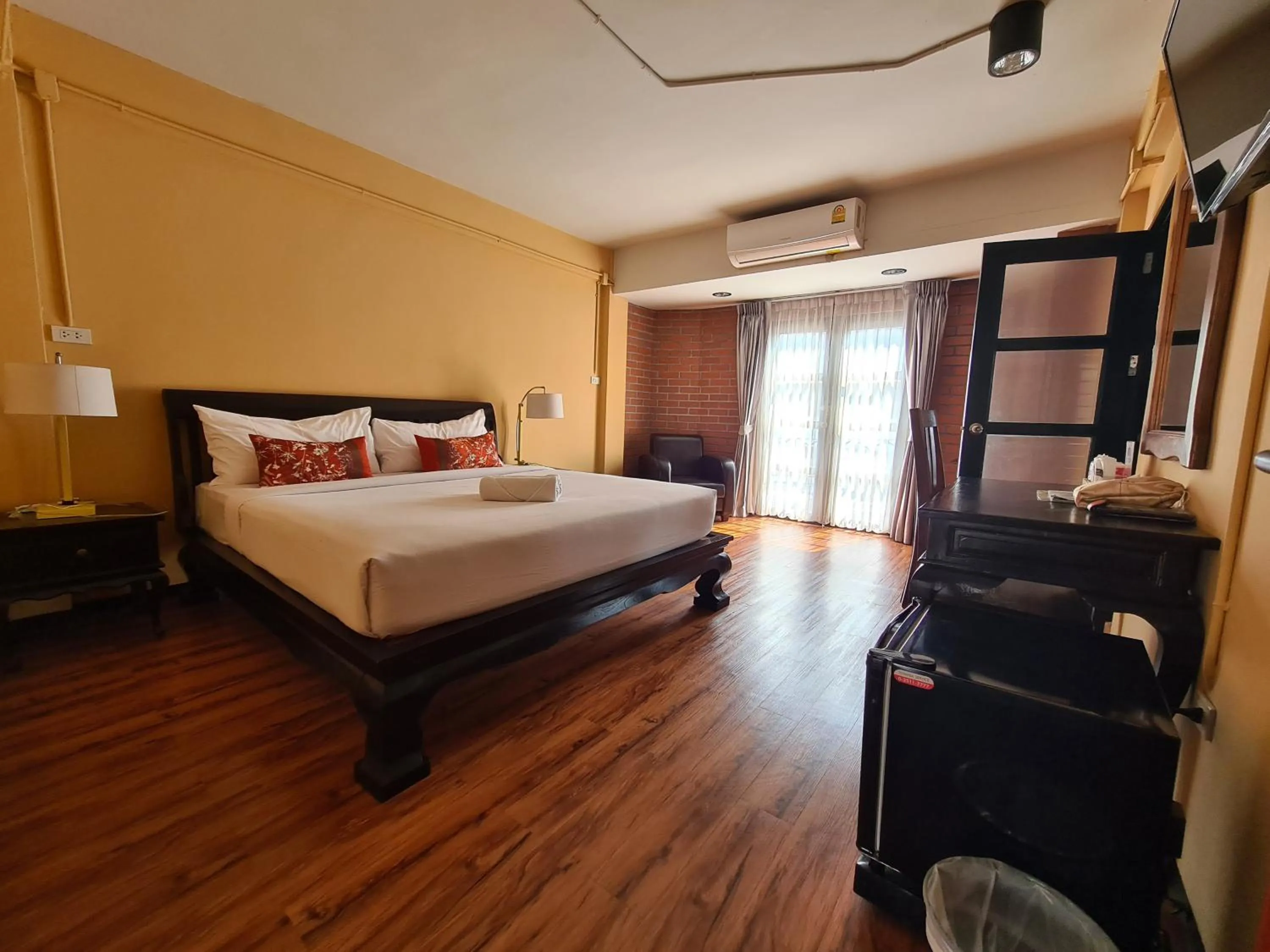 Bedroom, Bed in The 8 Factory Hotel Phitsanulok