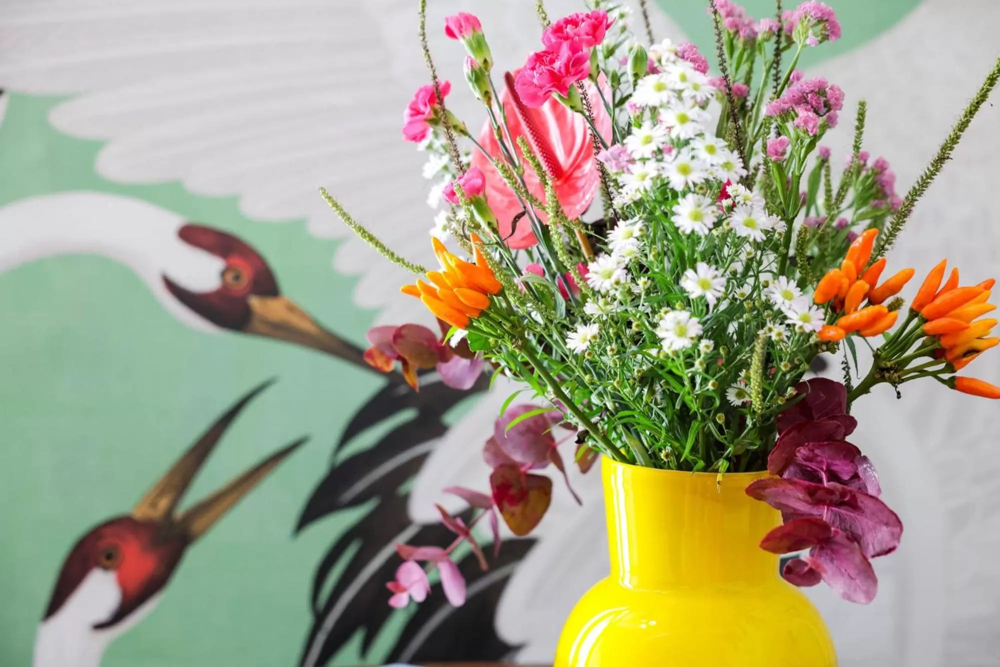 Decorative detail in Boutiquehotel Petuh