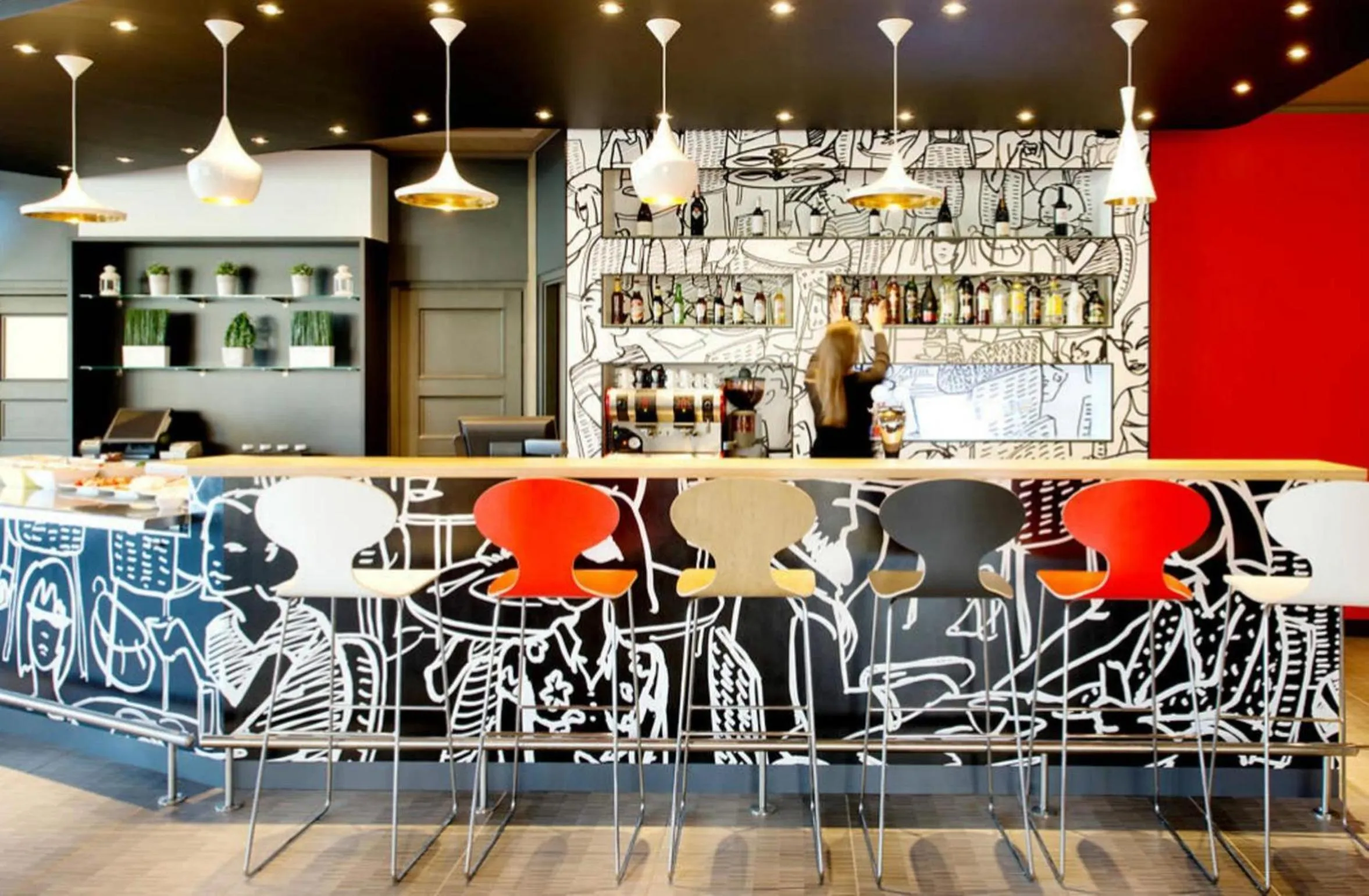 Lounge or bar in Ibis Warszawa Ostrobramska