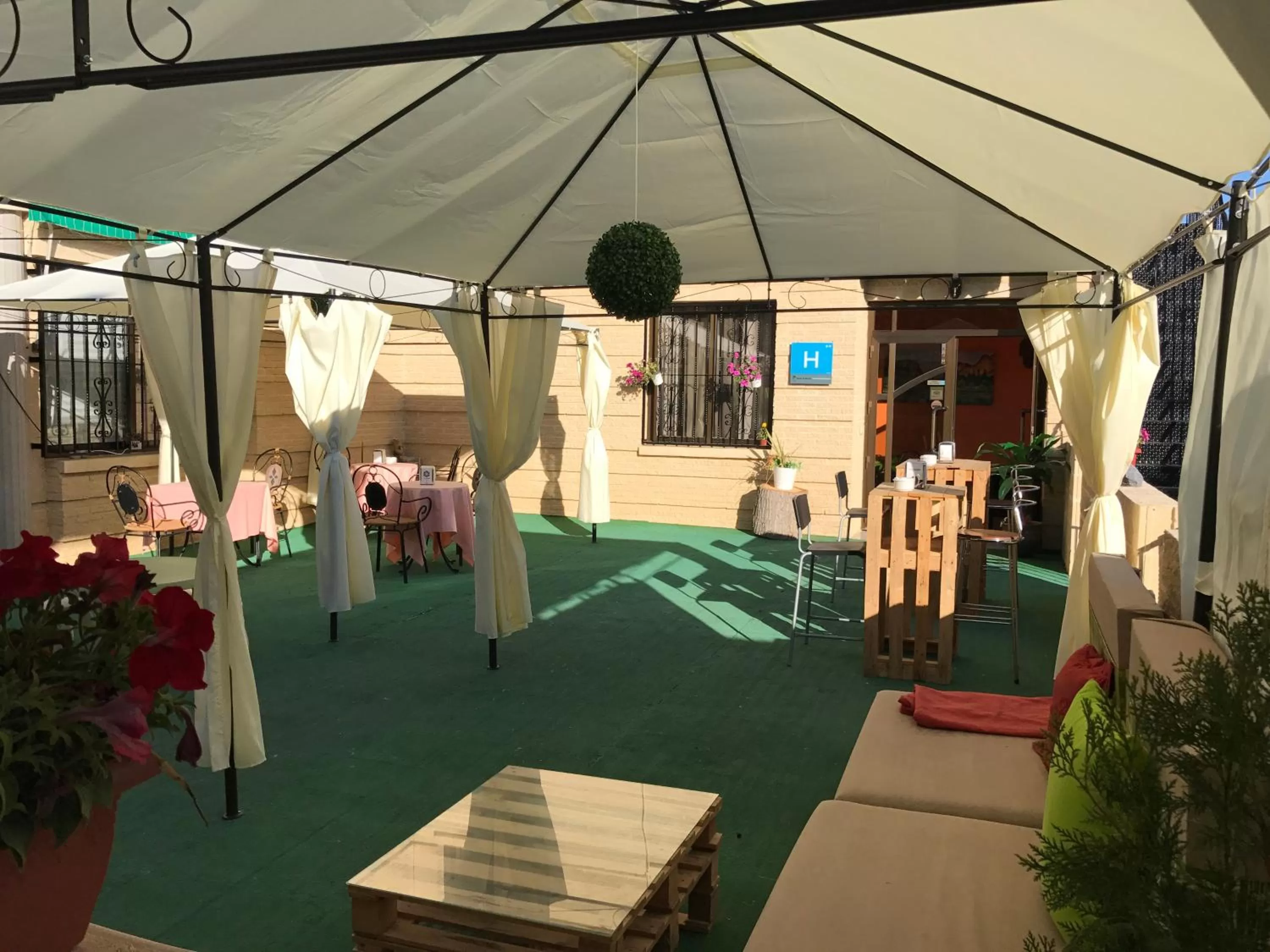 Garden in Hotel Argos