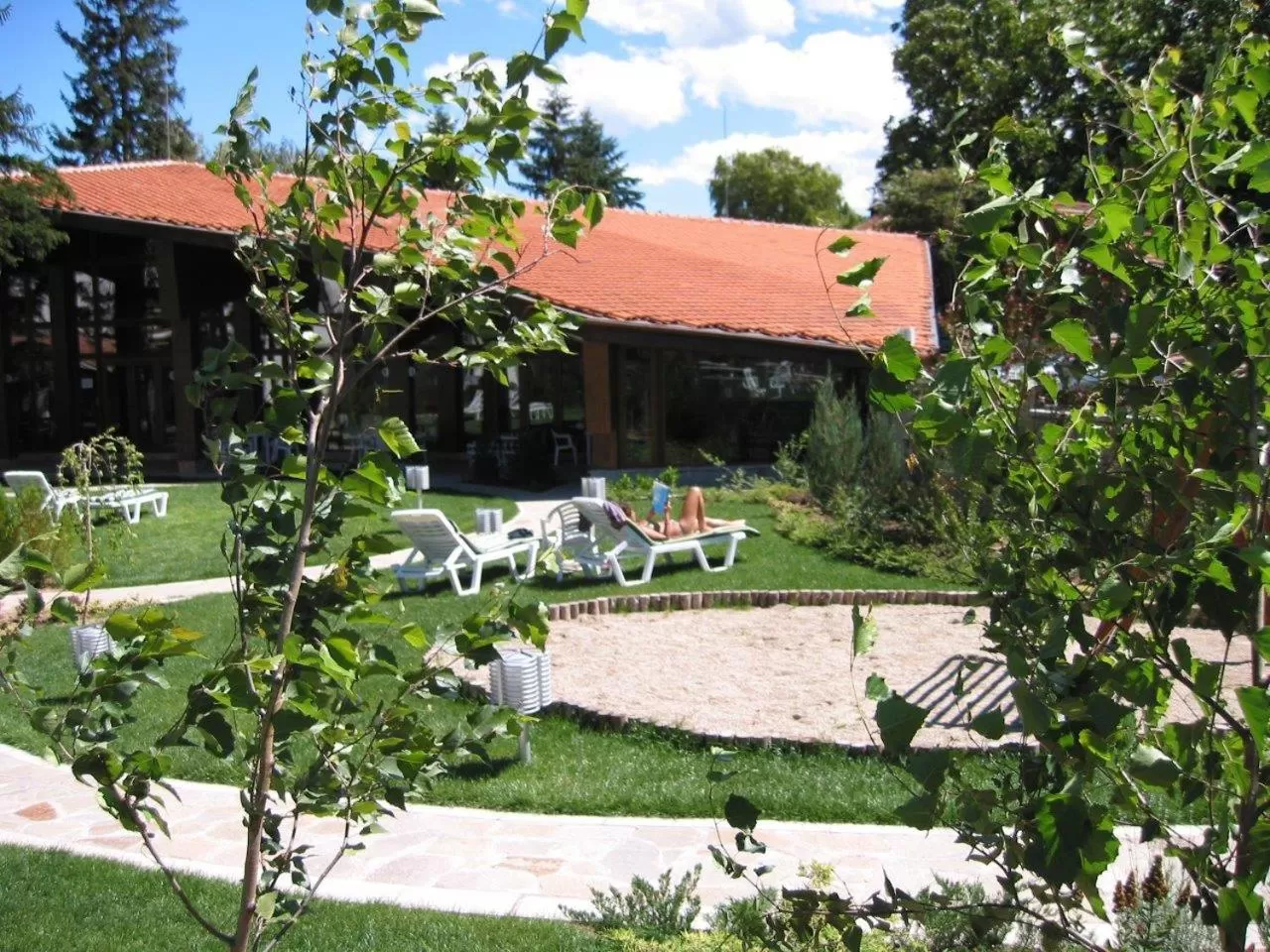 Garden in Hotel Pirin