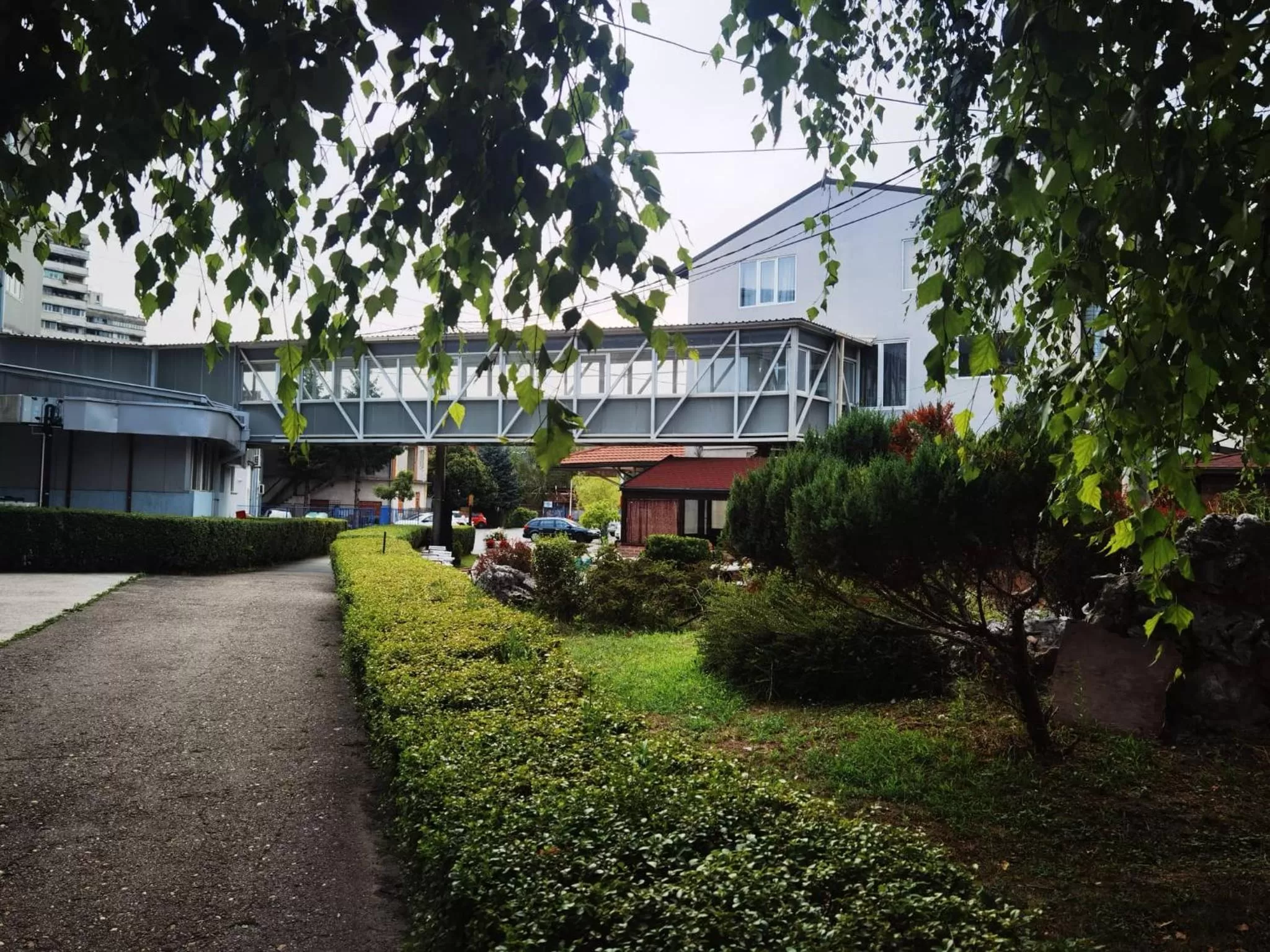 Garden in Hotel Slodes