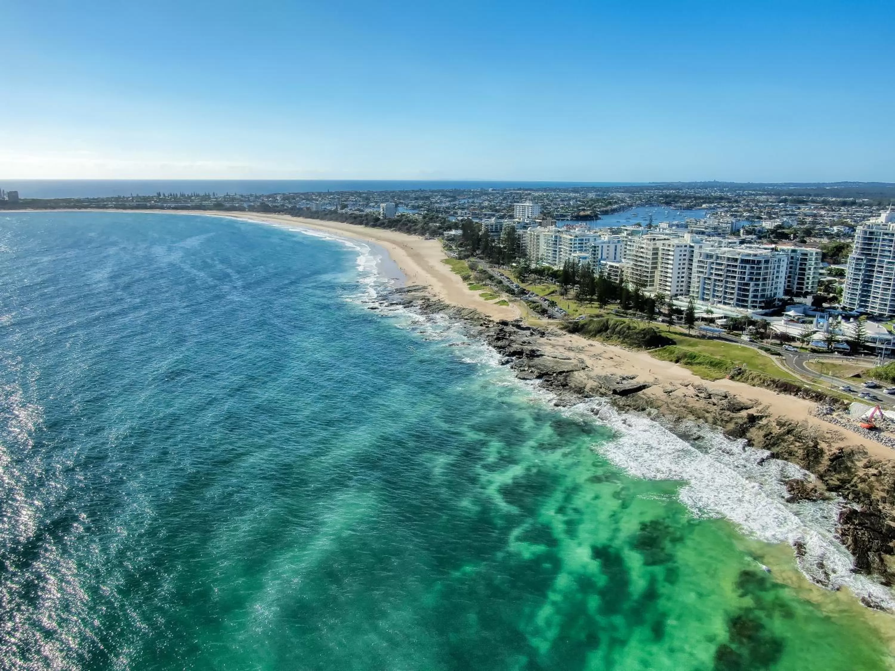 Natural landscape in Oceans Mooloolaba