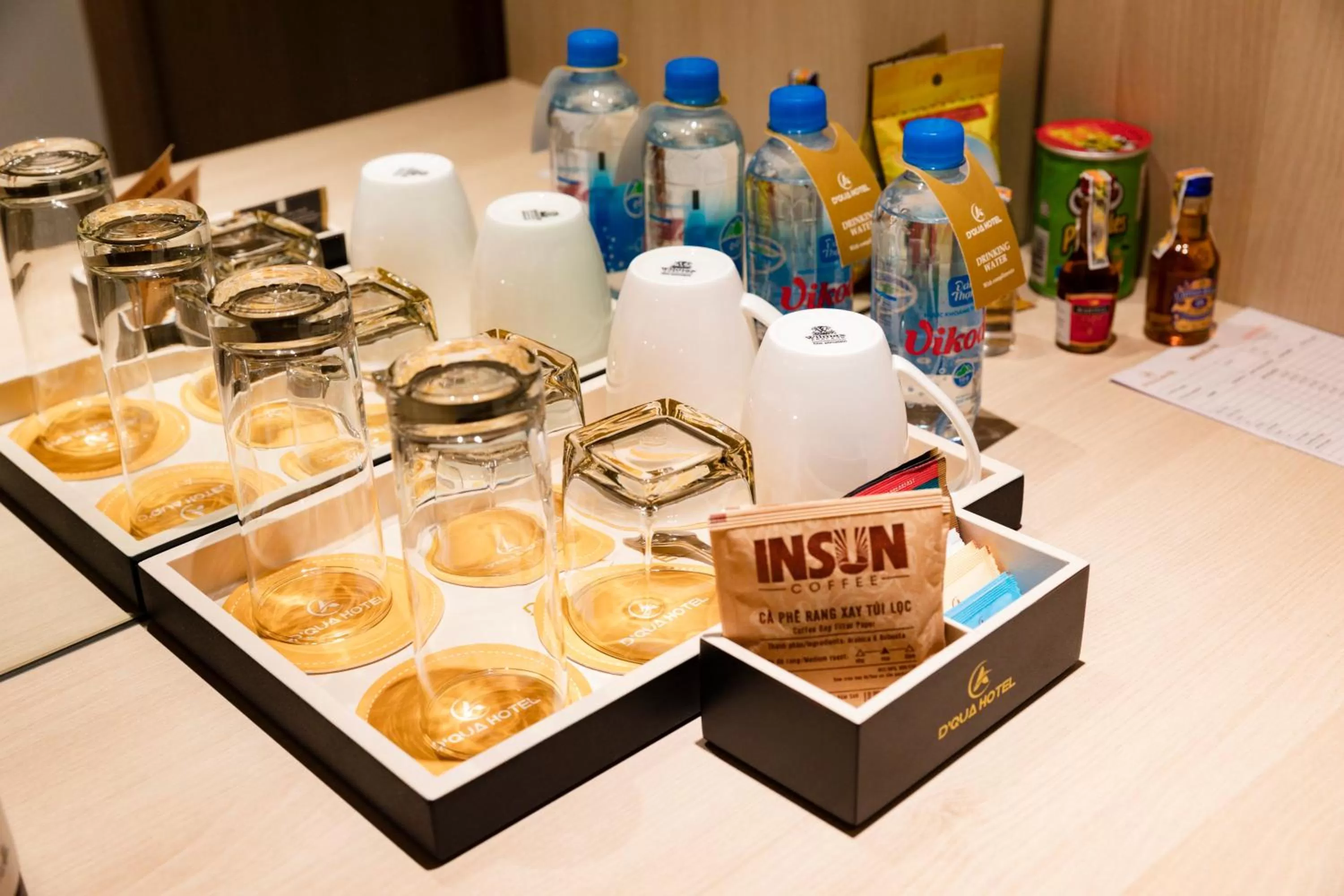 Coffee/tea facilities in DQua Hotel