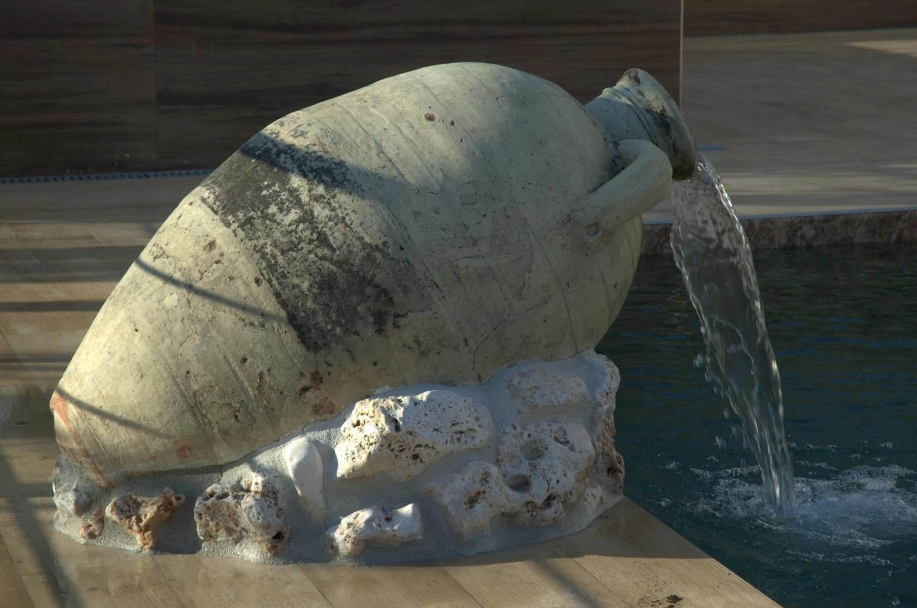 Decorative detail in Hotel Villa Clementina