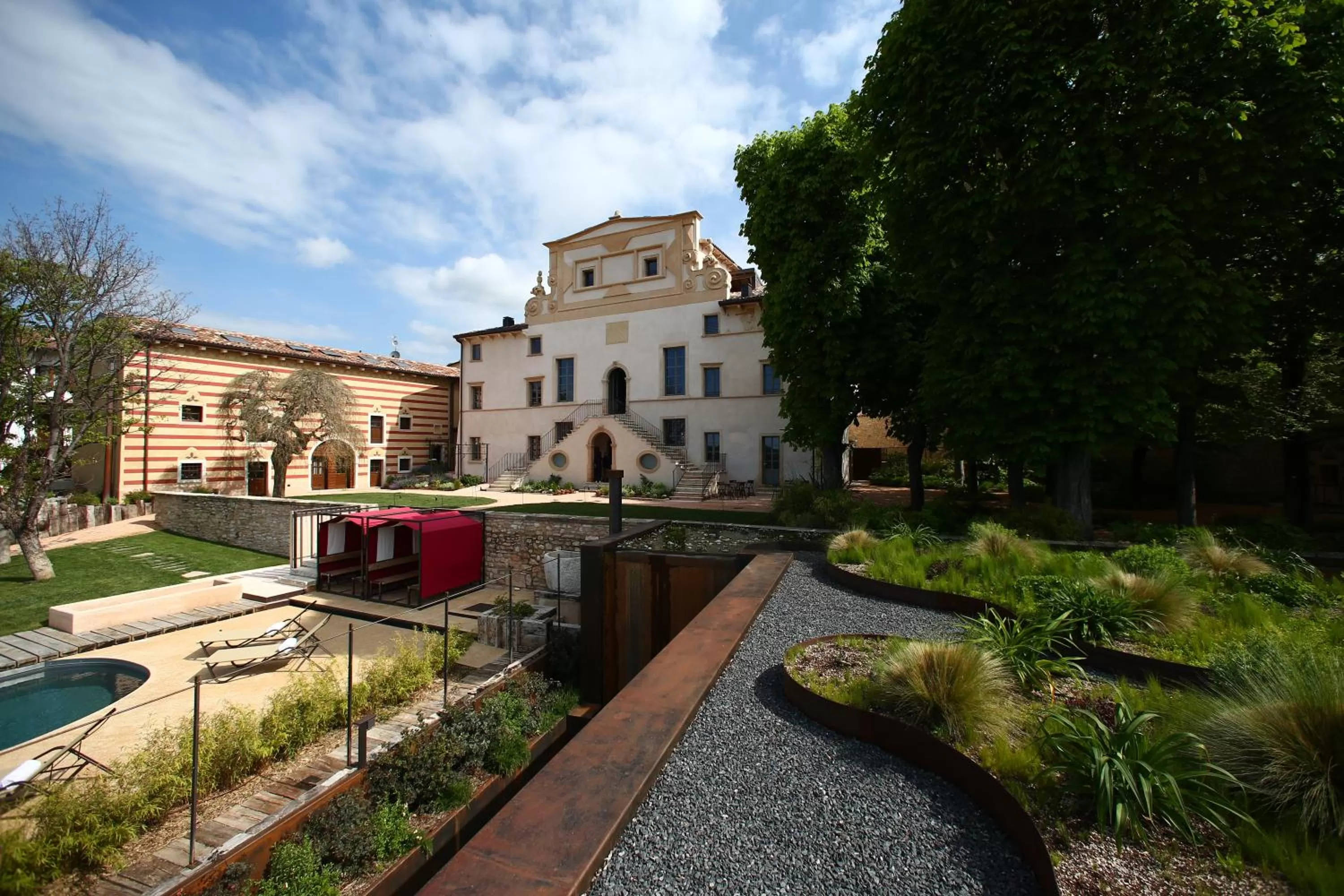 Property building in Villa Balis Crema Verona Hills