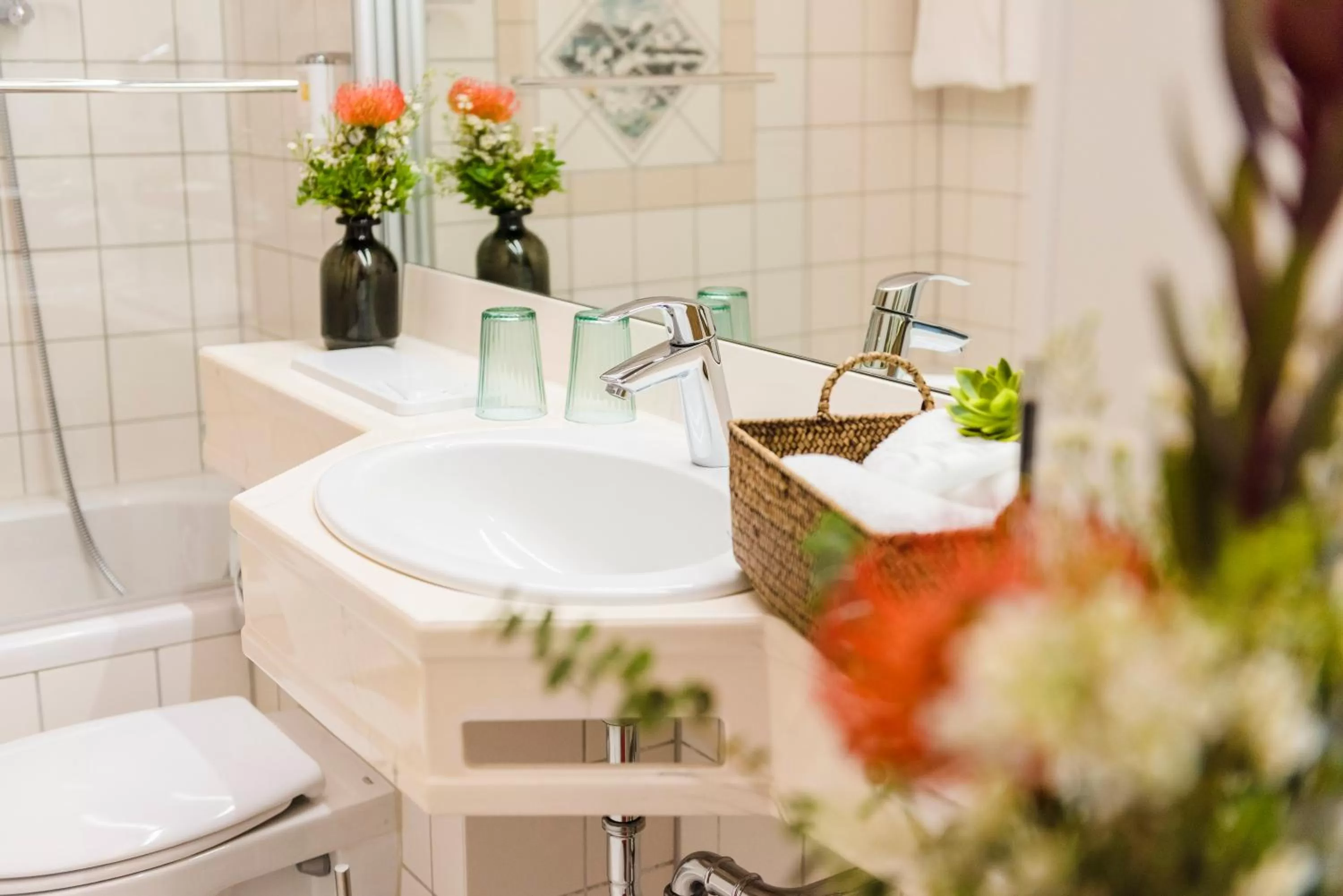 Bathroom in Sporthotel Grafenwald 4 Sterne Superior