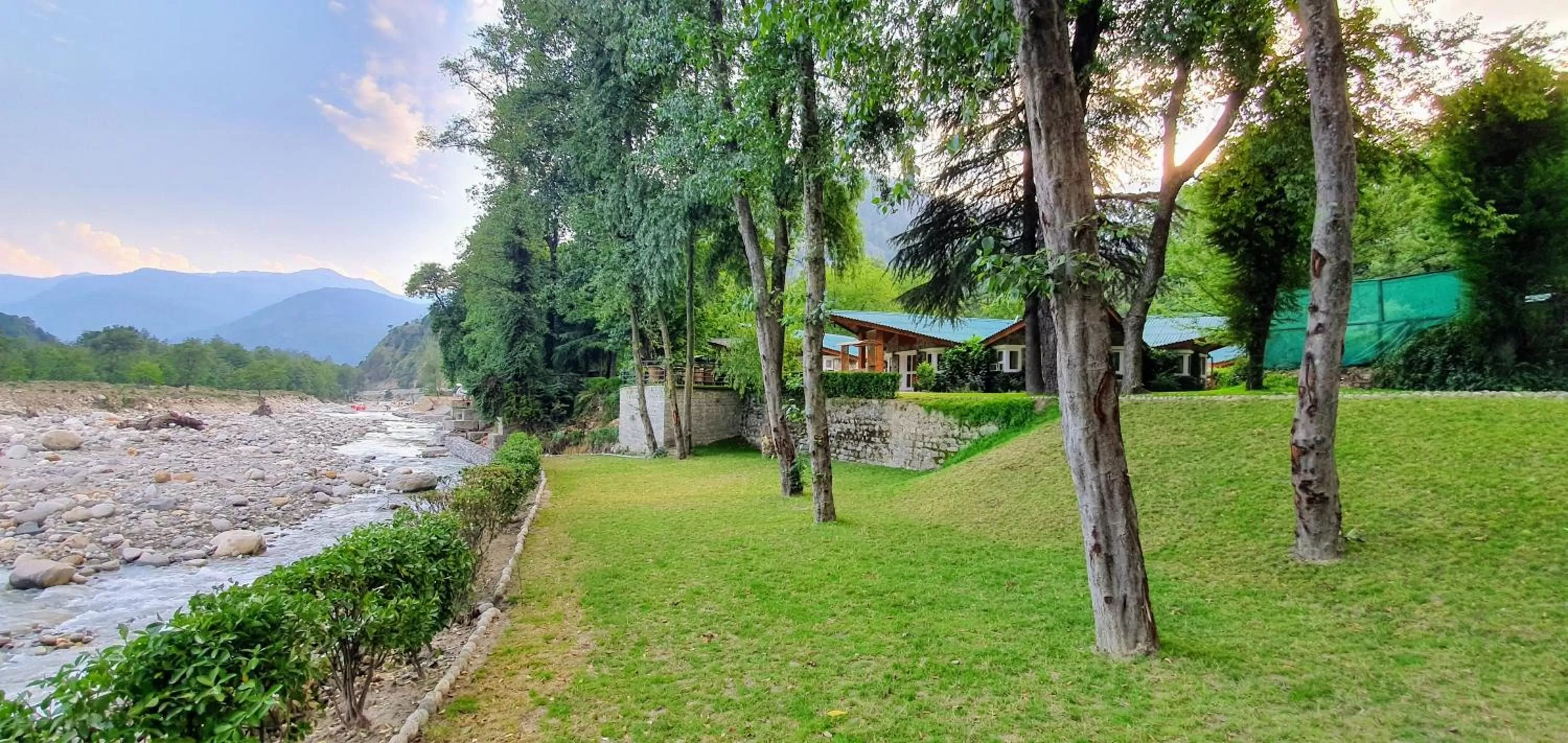 Garden in Span Resort and Spa, Manali