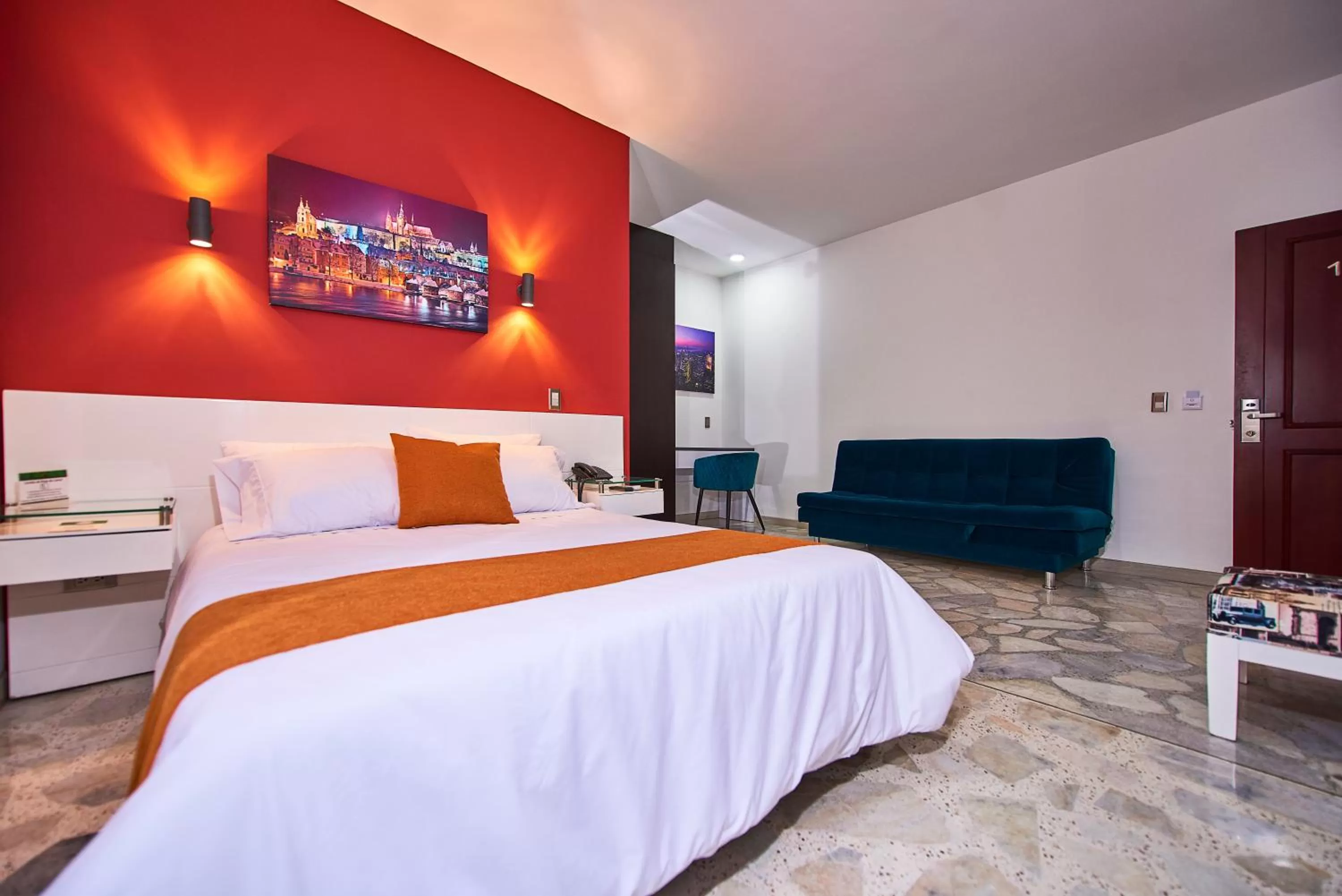 Bed in Casa Esmeralda Hotel Boutique