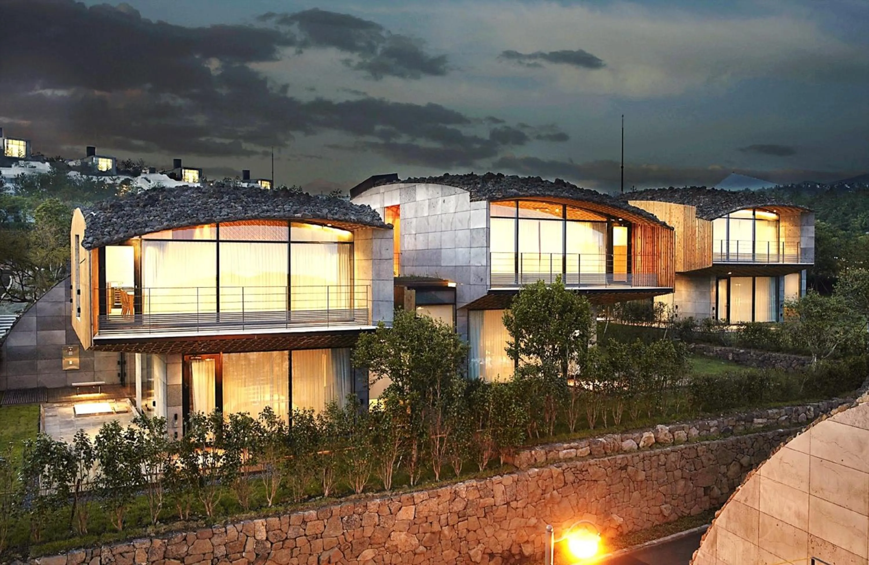 Property building in Lotte Resort Jeju Artvillas