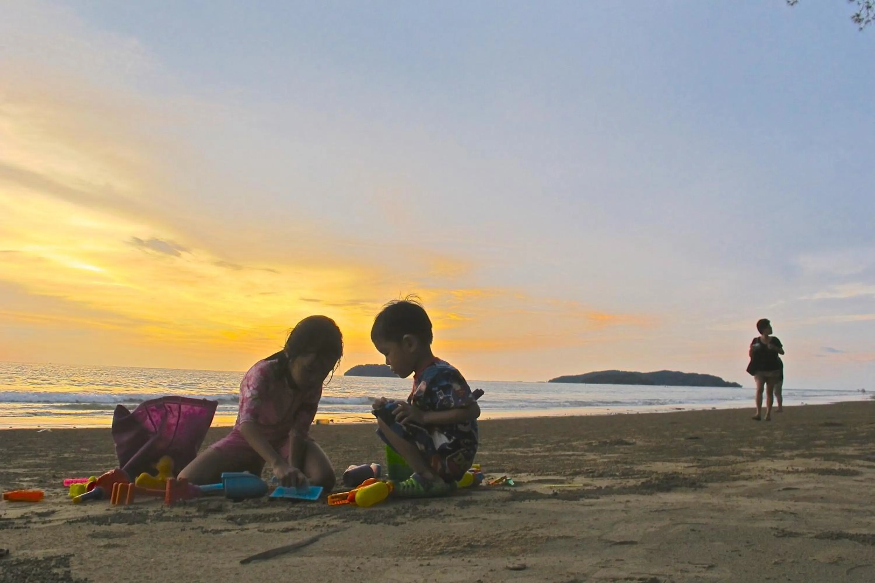 Beach in Akinabalu Youth Hostel
