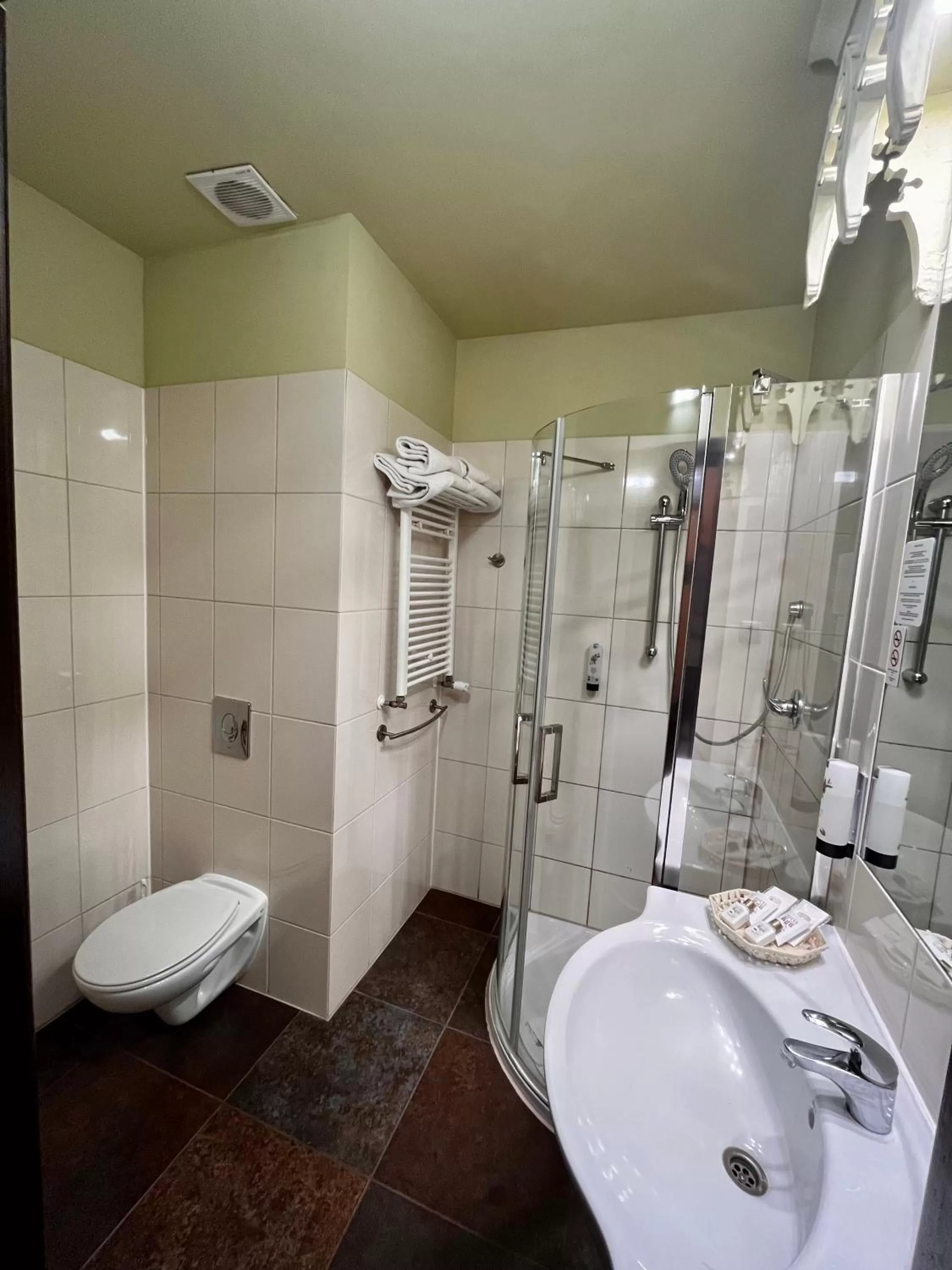 Bathroom in Hotel Zamek Ryn
