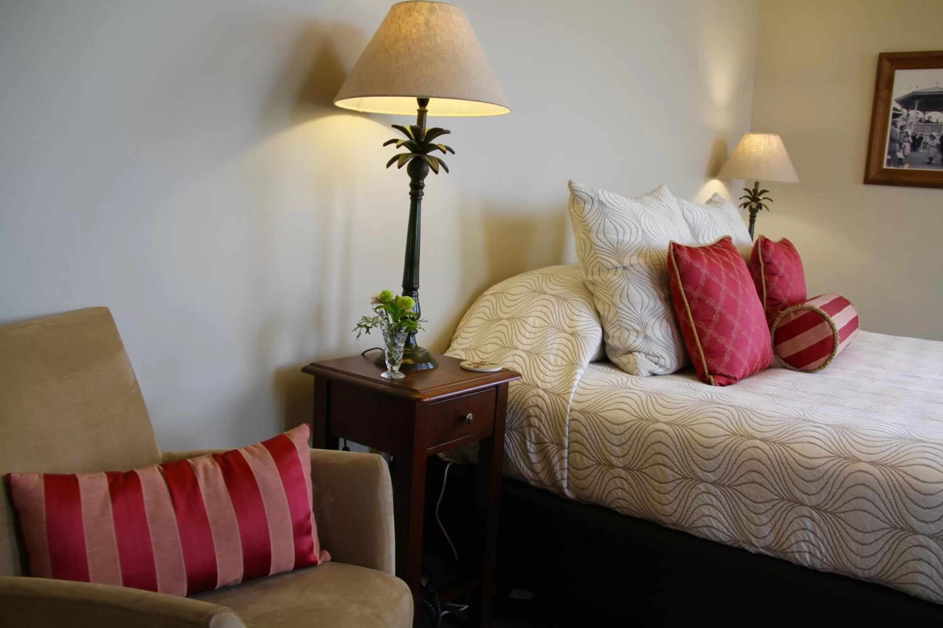 Bed in Merivale Manor