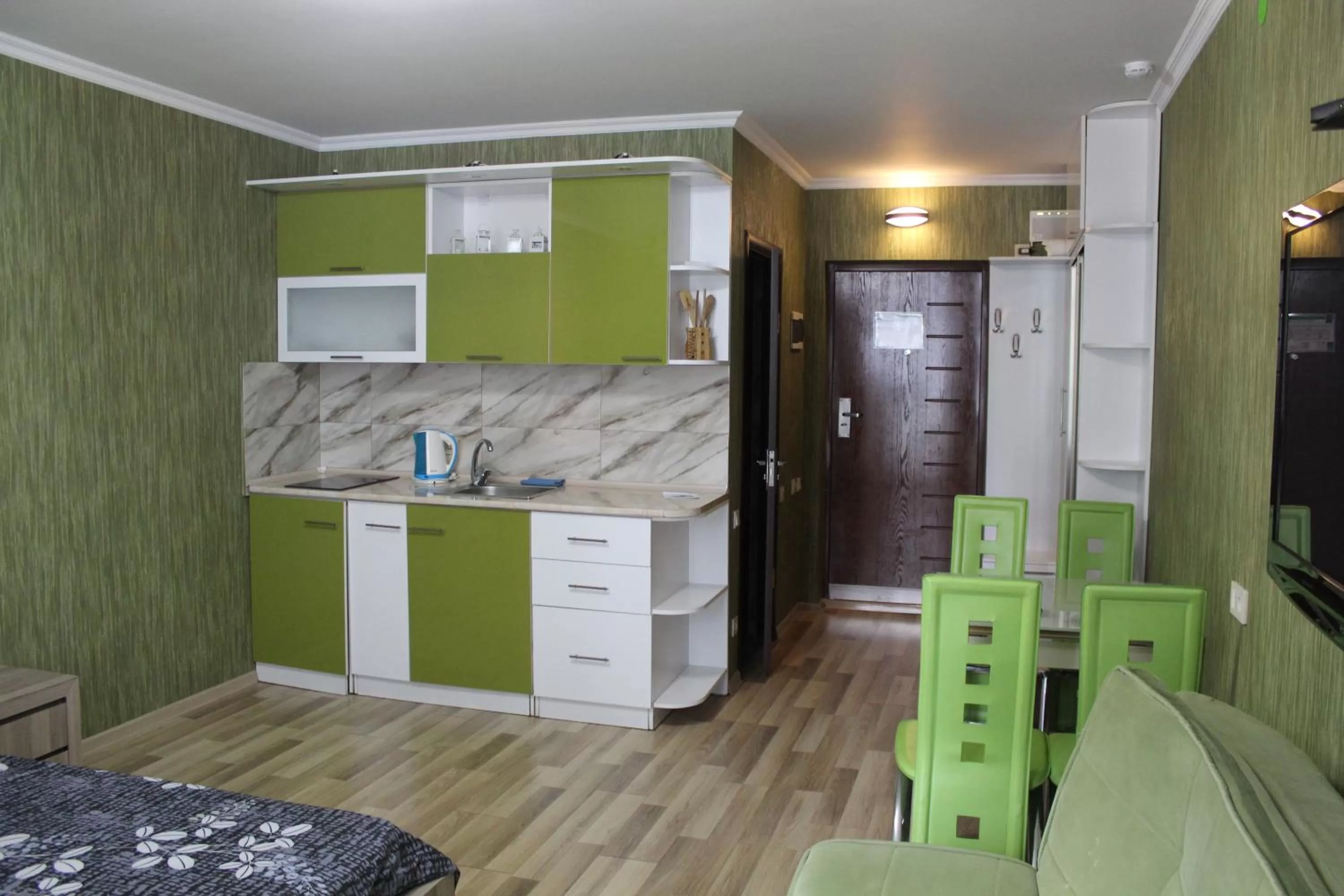 Kitchen/Kitchenette in Orbi Lux Apartment