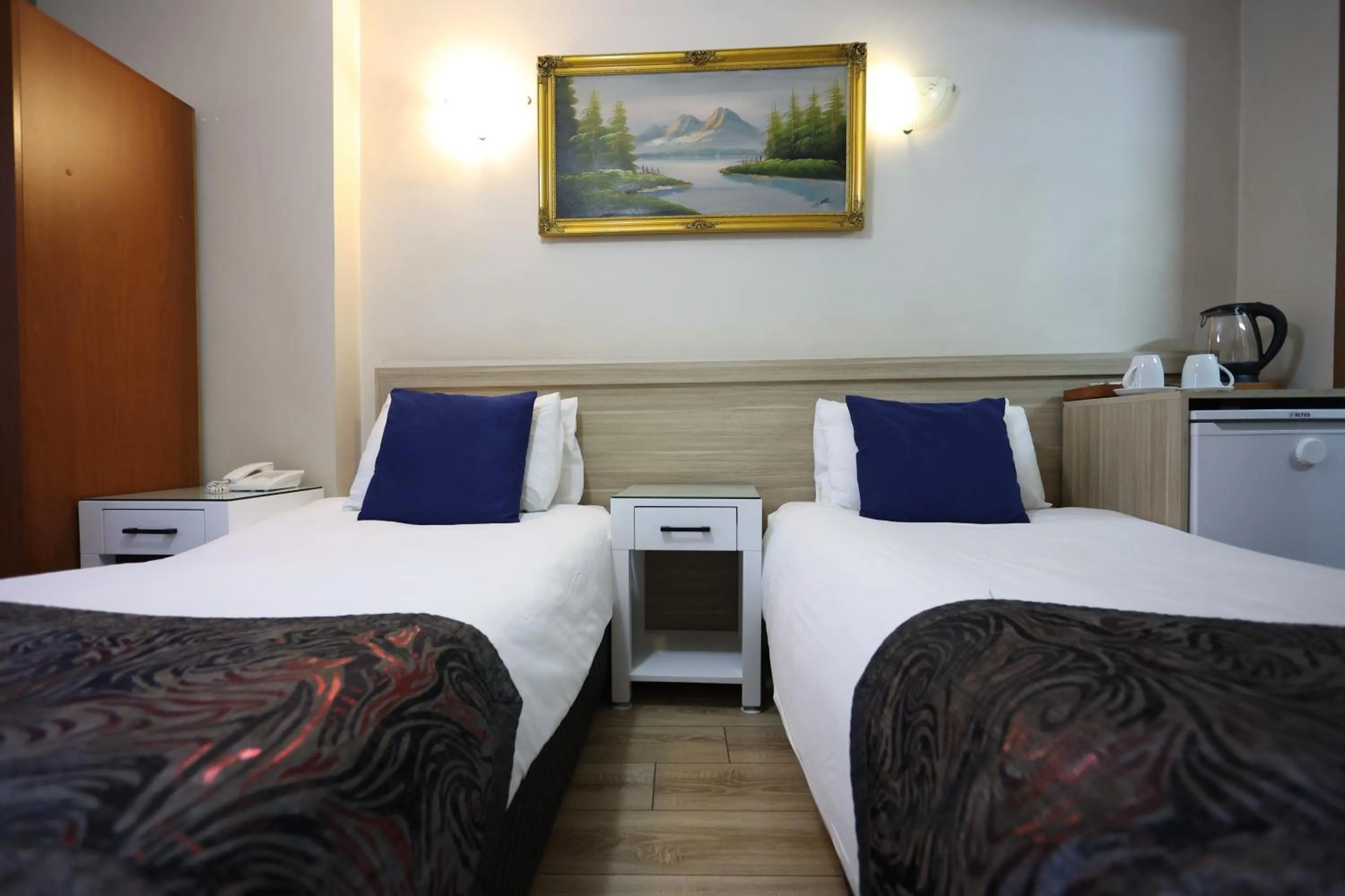 Bed in Arven Hotel