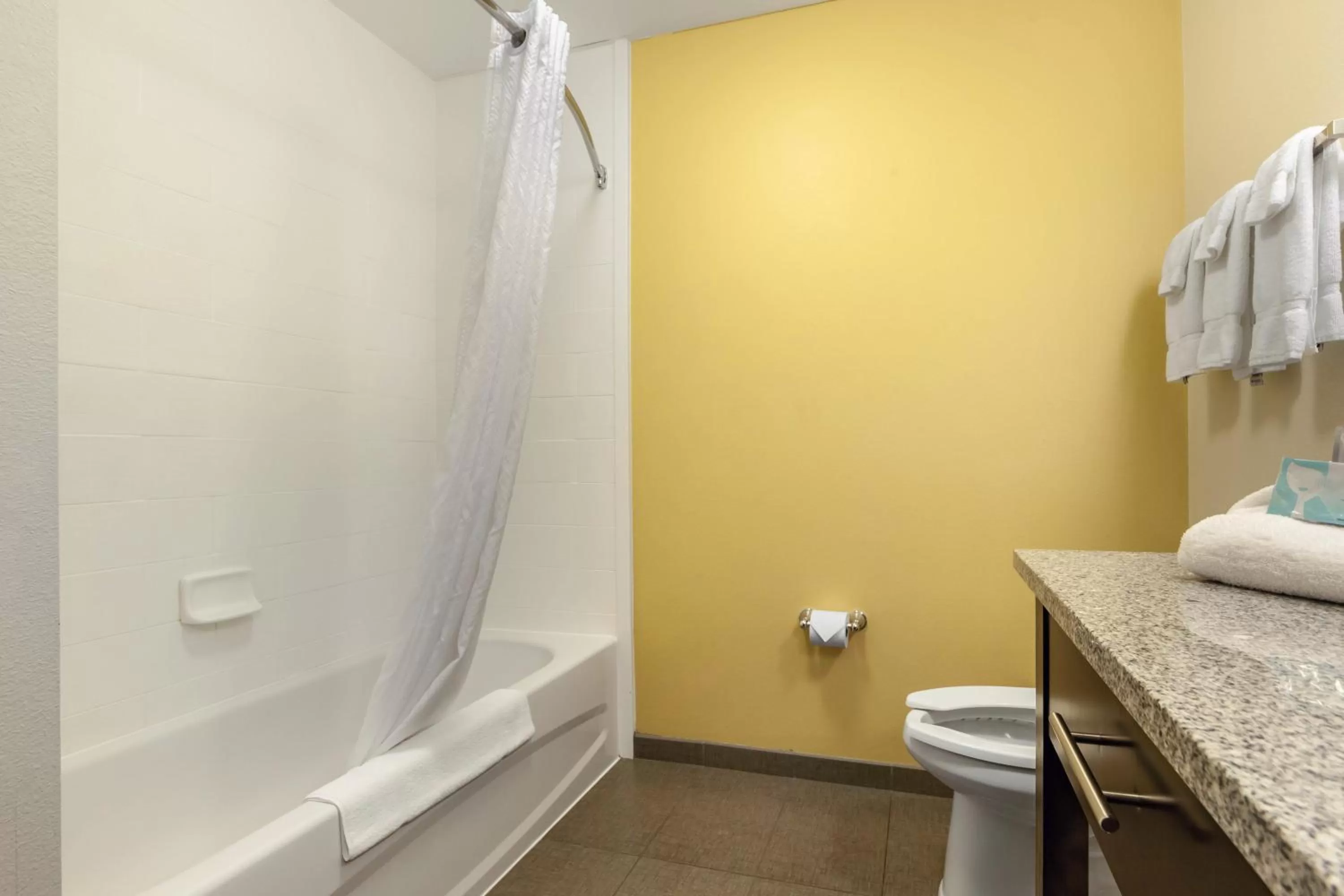 Bathroom in Sleep Inn & Suites Devils Lake