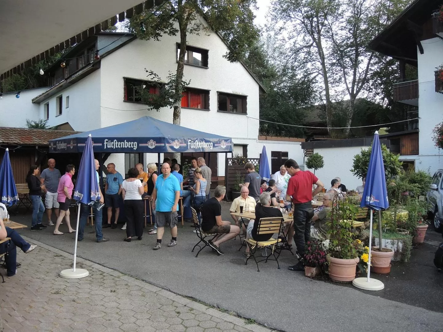 Restaurant/places to eat in Alemannenhof Hotel Engel