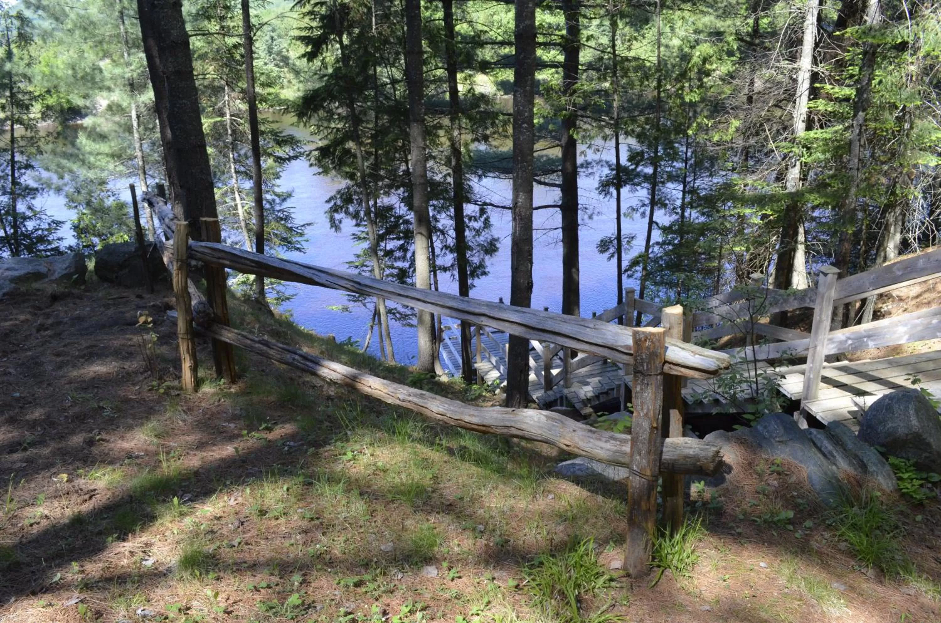 River view in Auberge le Cosy Tremblant