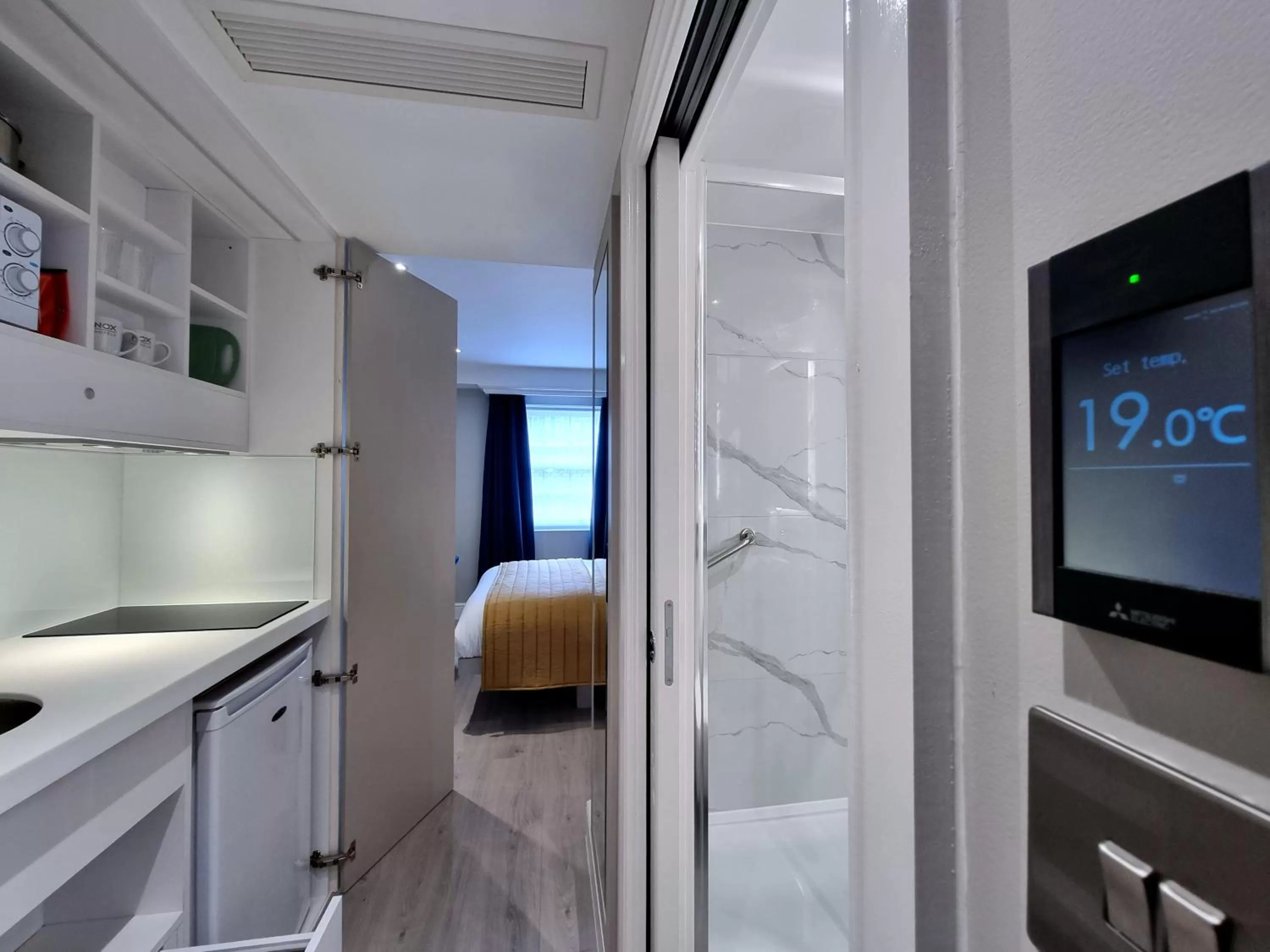 Bedroom, Bed in NOX Edgware Road