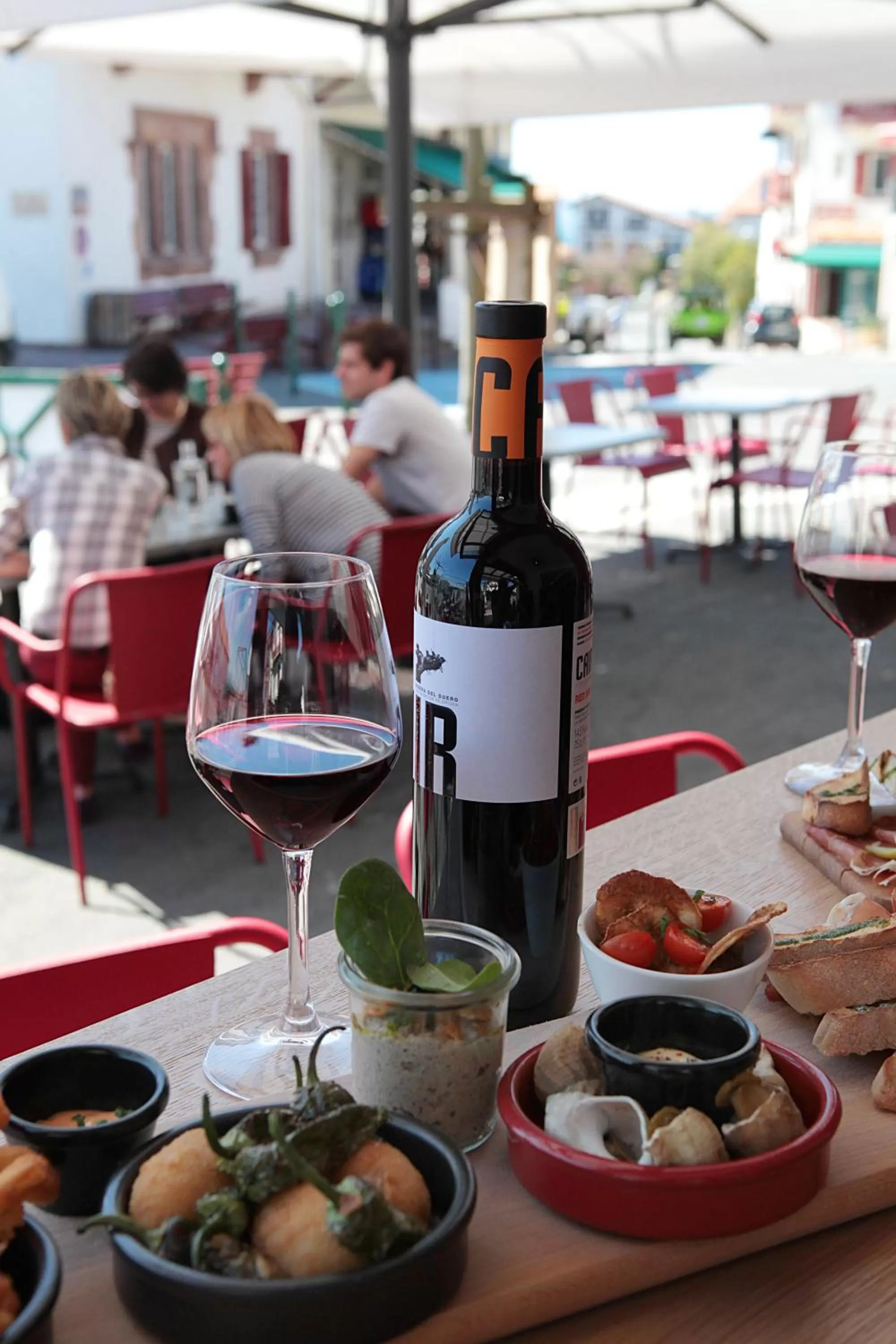 Dining area in Hotel du Fronton