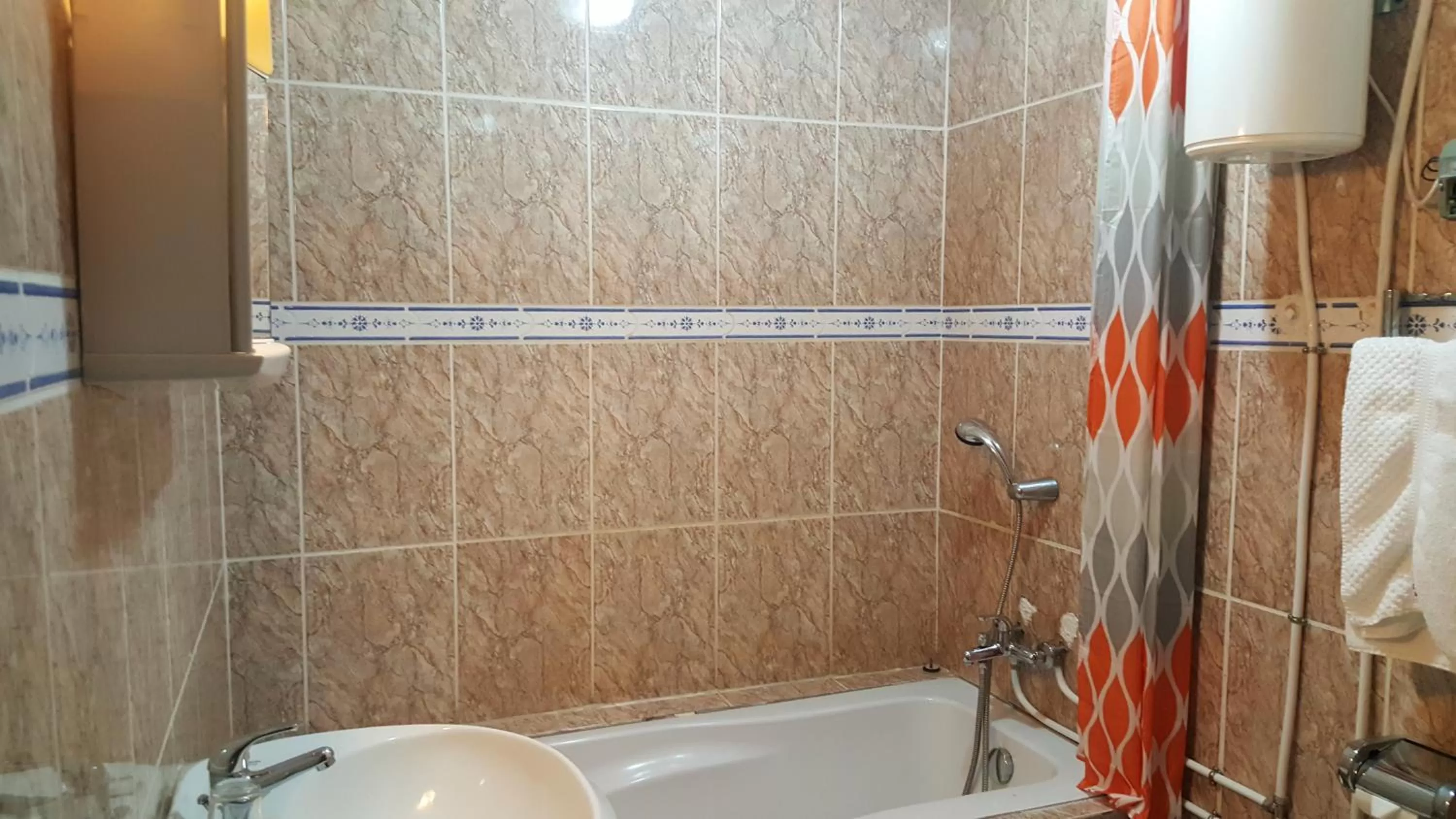 Bathroom in Peninsula Hotel Douala