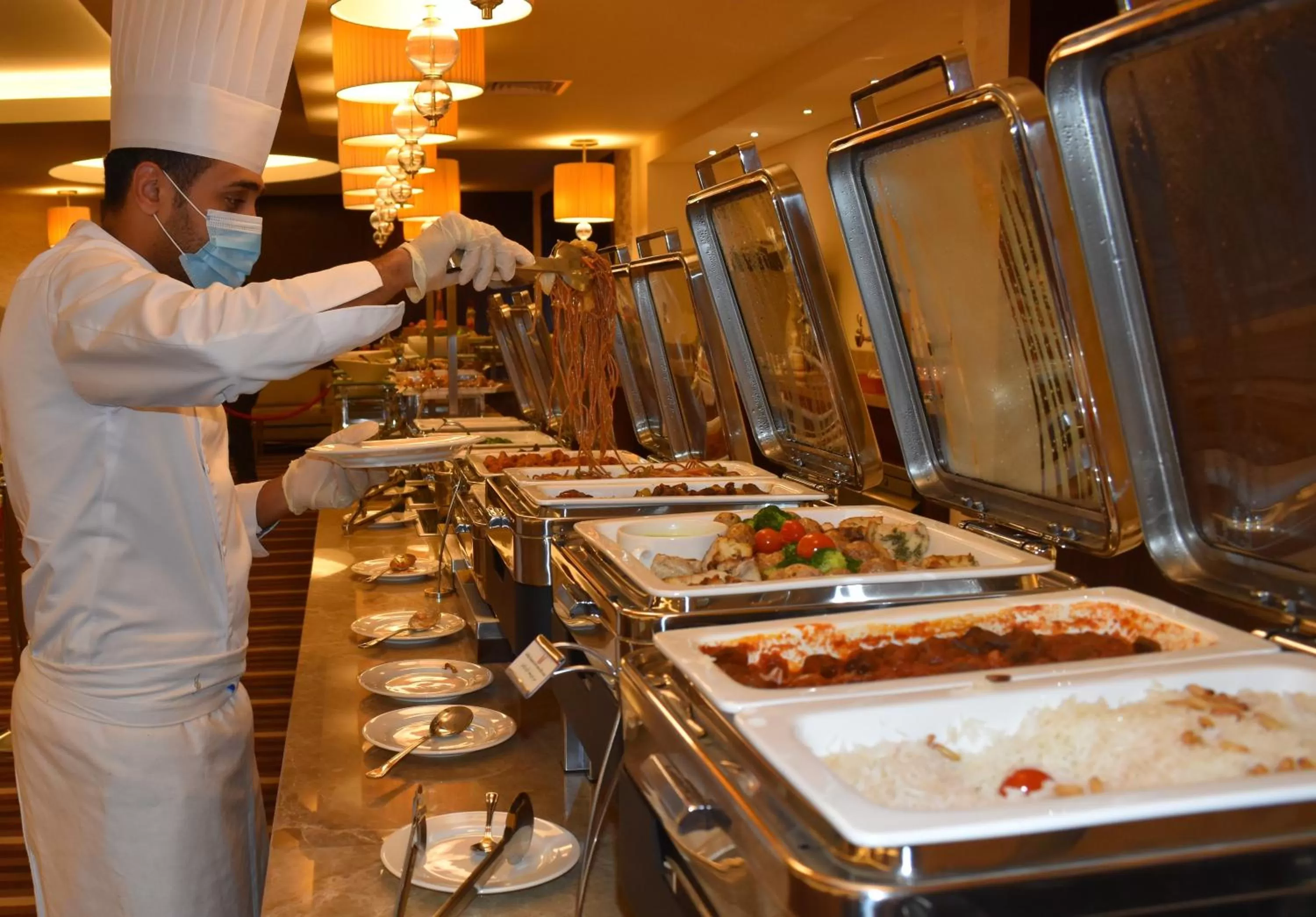 Food close-up in Grand Millennium Tabuk