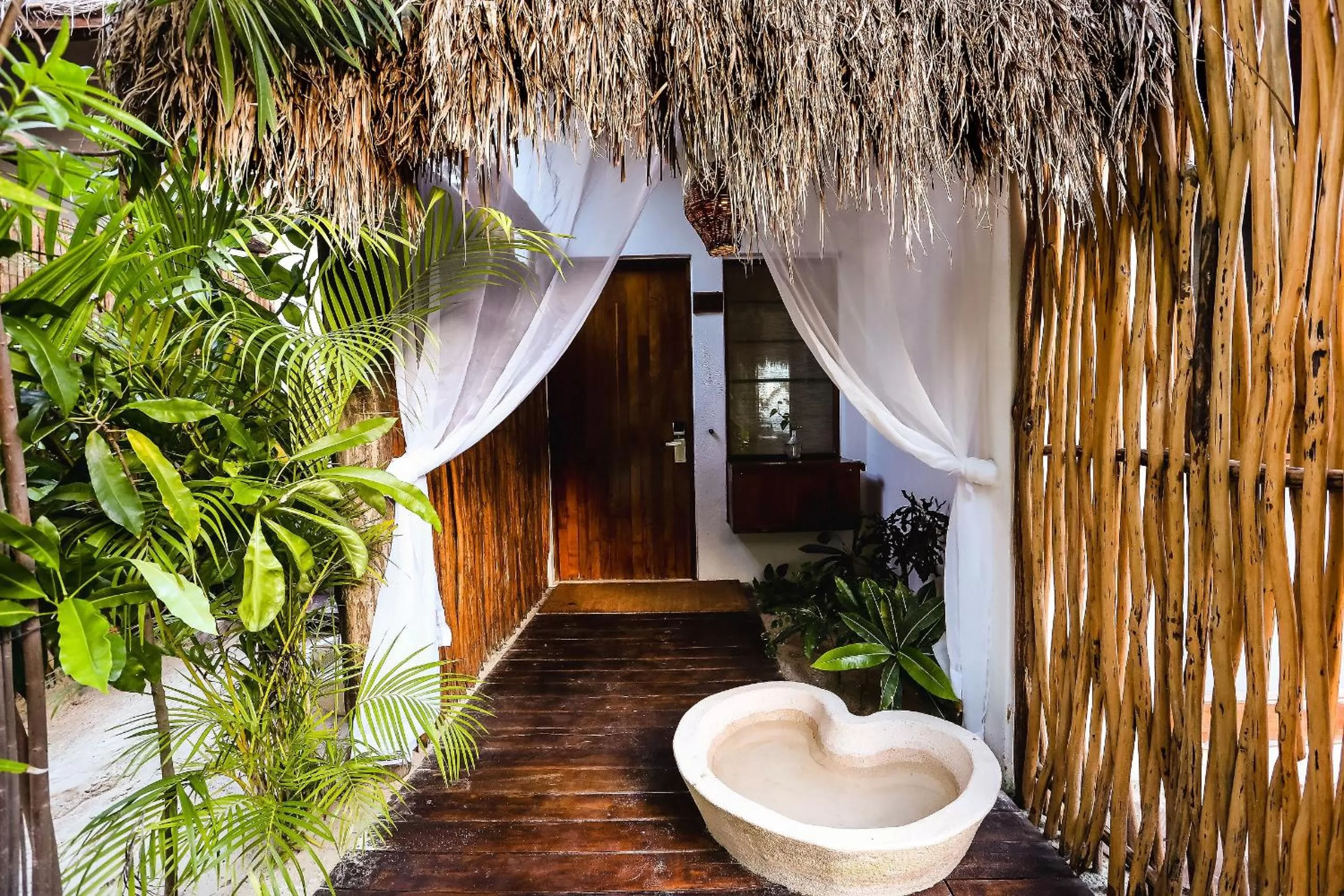 Facade/entrance in The Beach Tulum Hotel