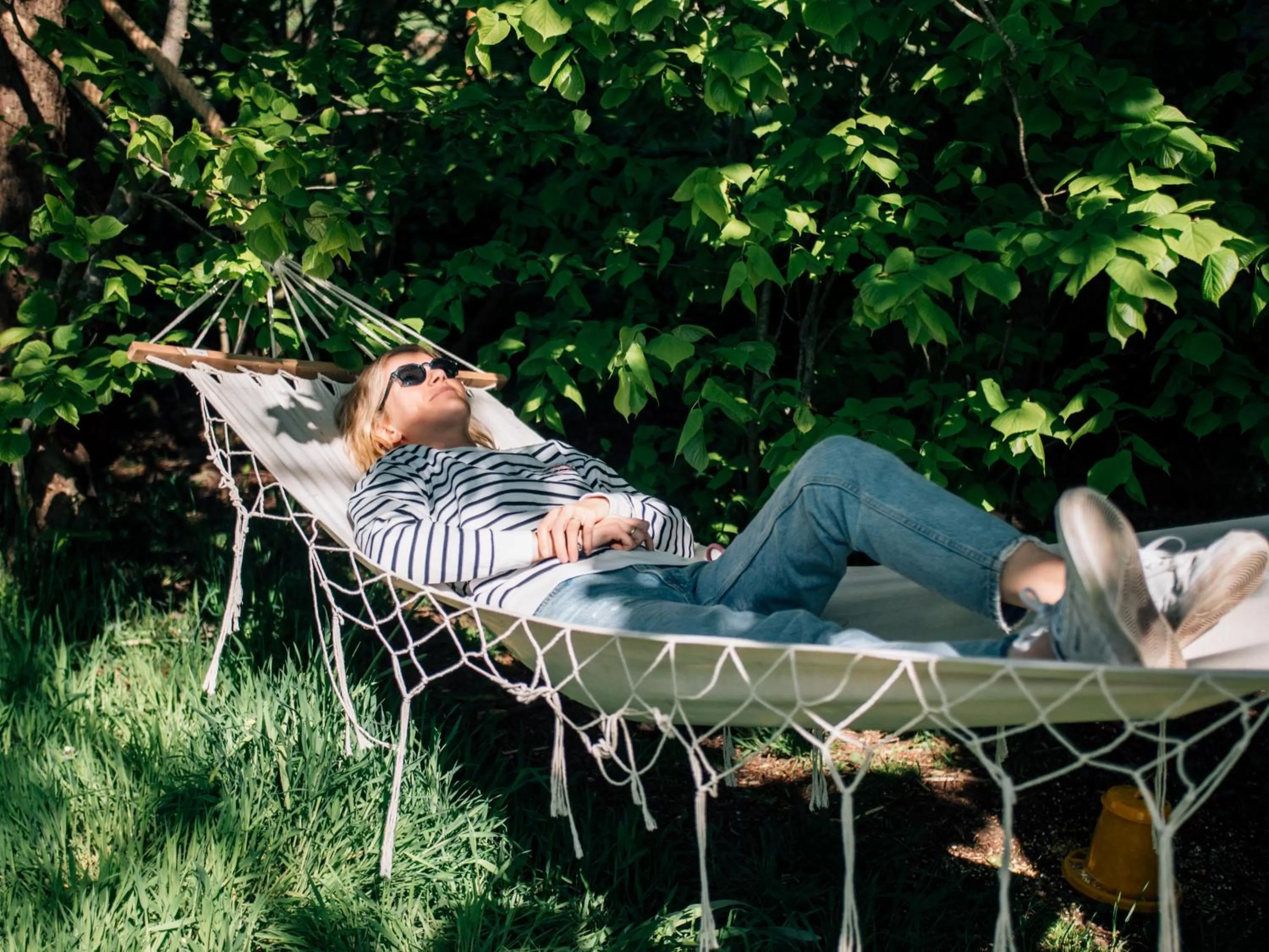 Garden in Hotel Landhafen