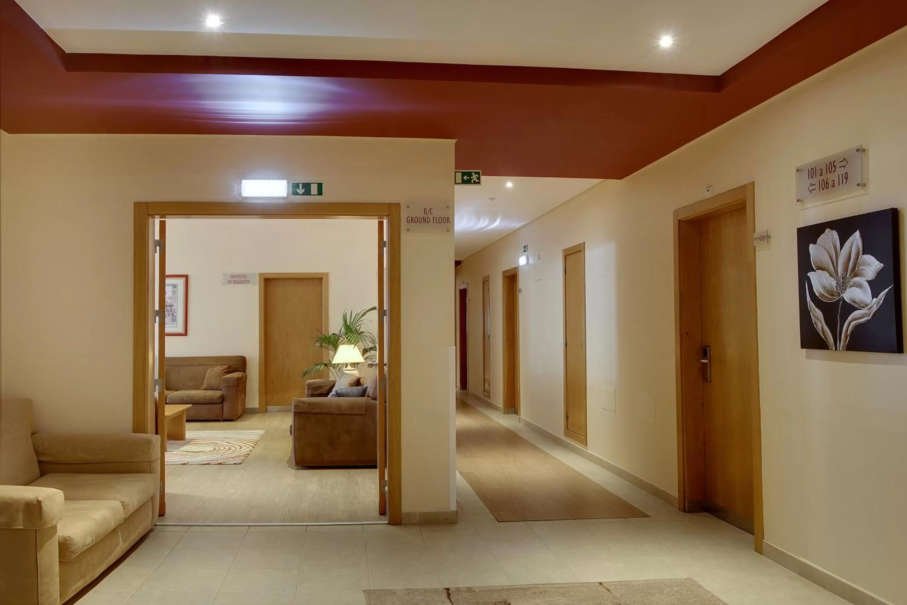 Property building in Hotel Alba