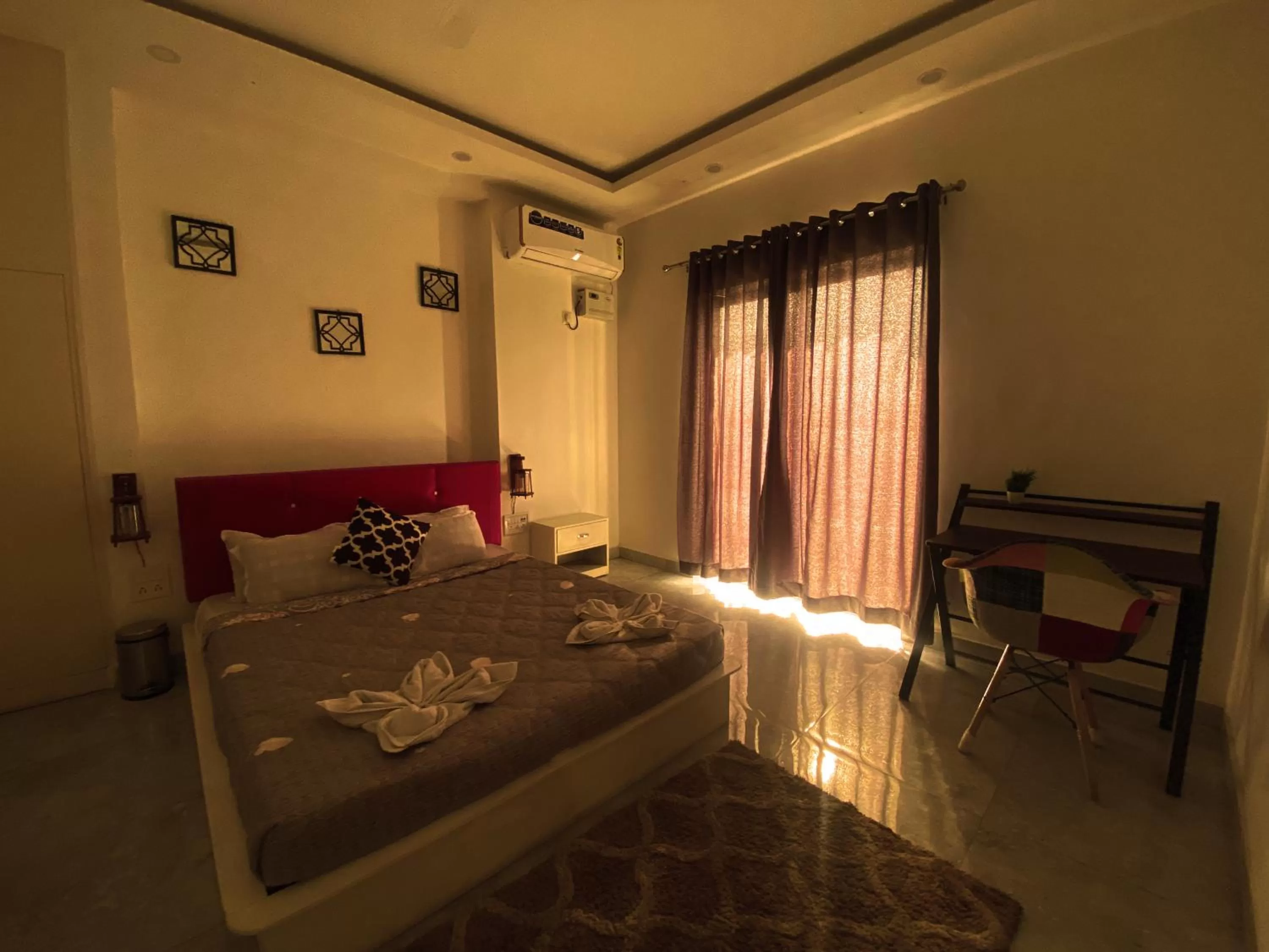 Bed in CITRINE HOTEL