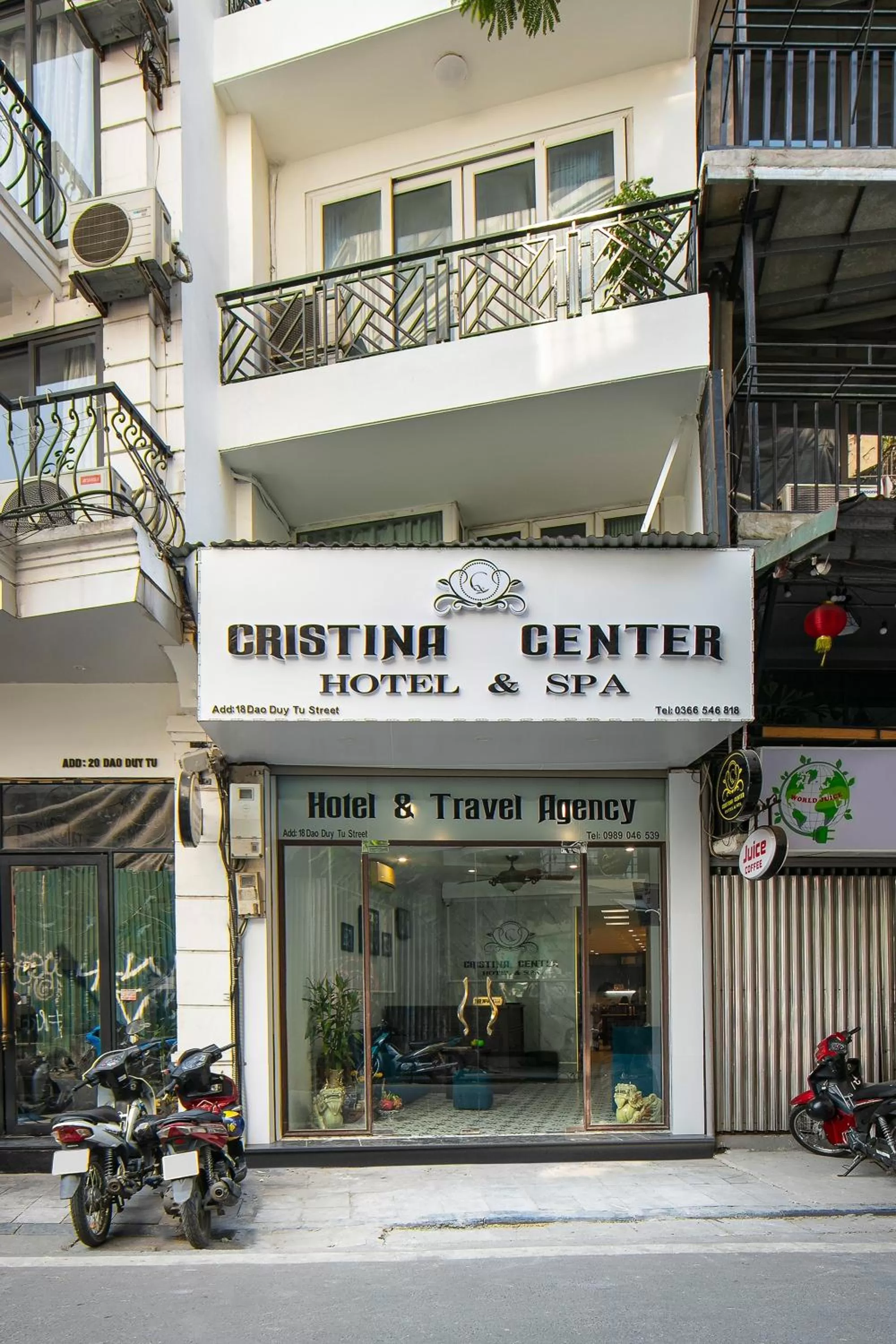 Property building in Cristina Center Hotel & Spa