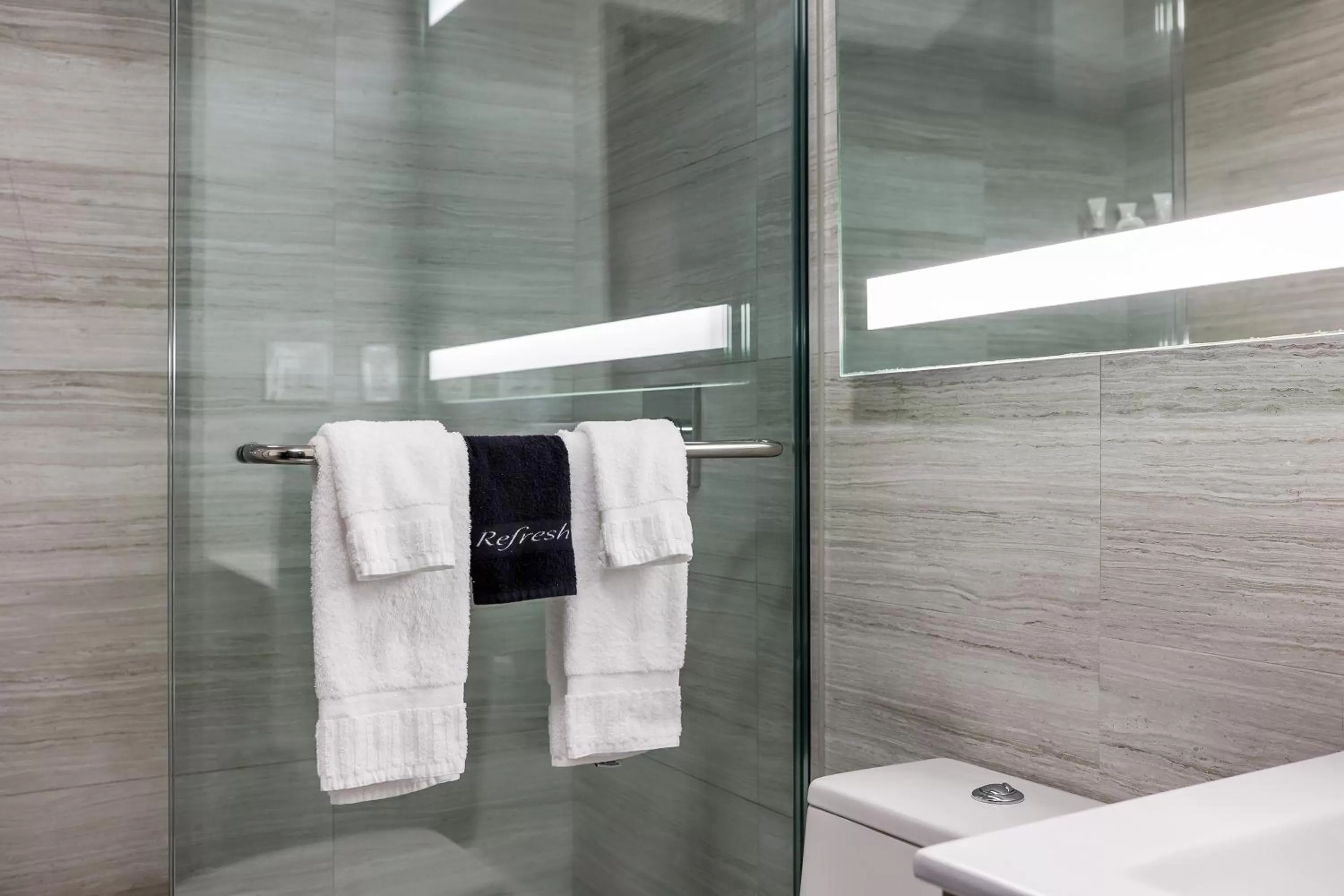 Shower in Venezia Hotel By At Mine Hospitality