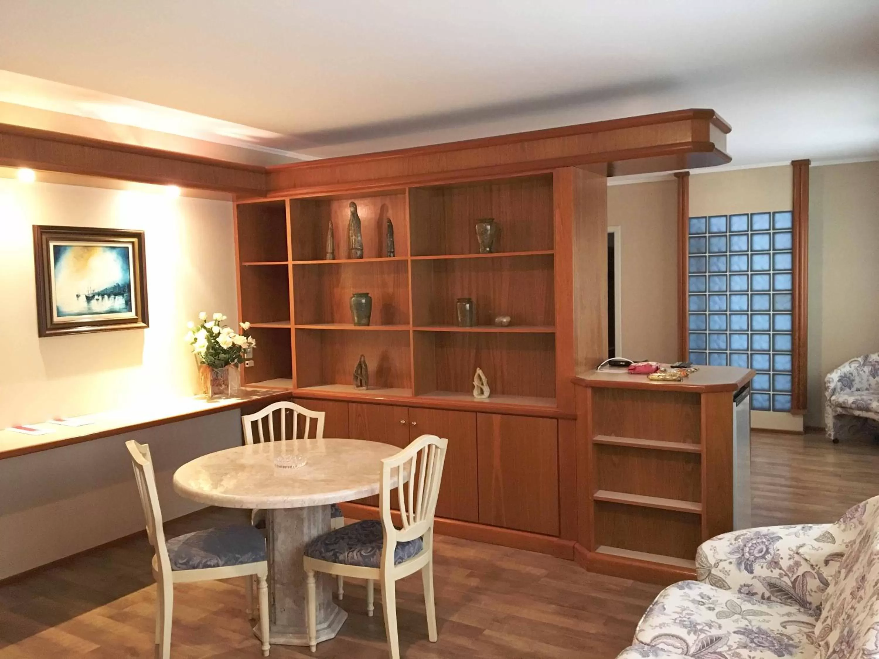 Dining area in Cosmos Hotel