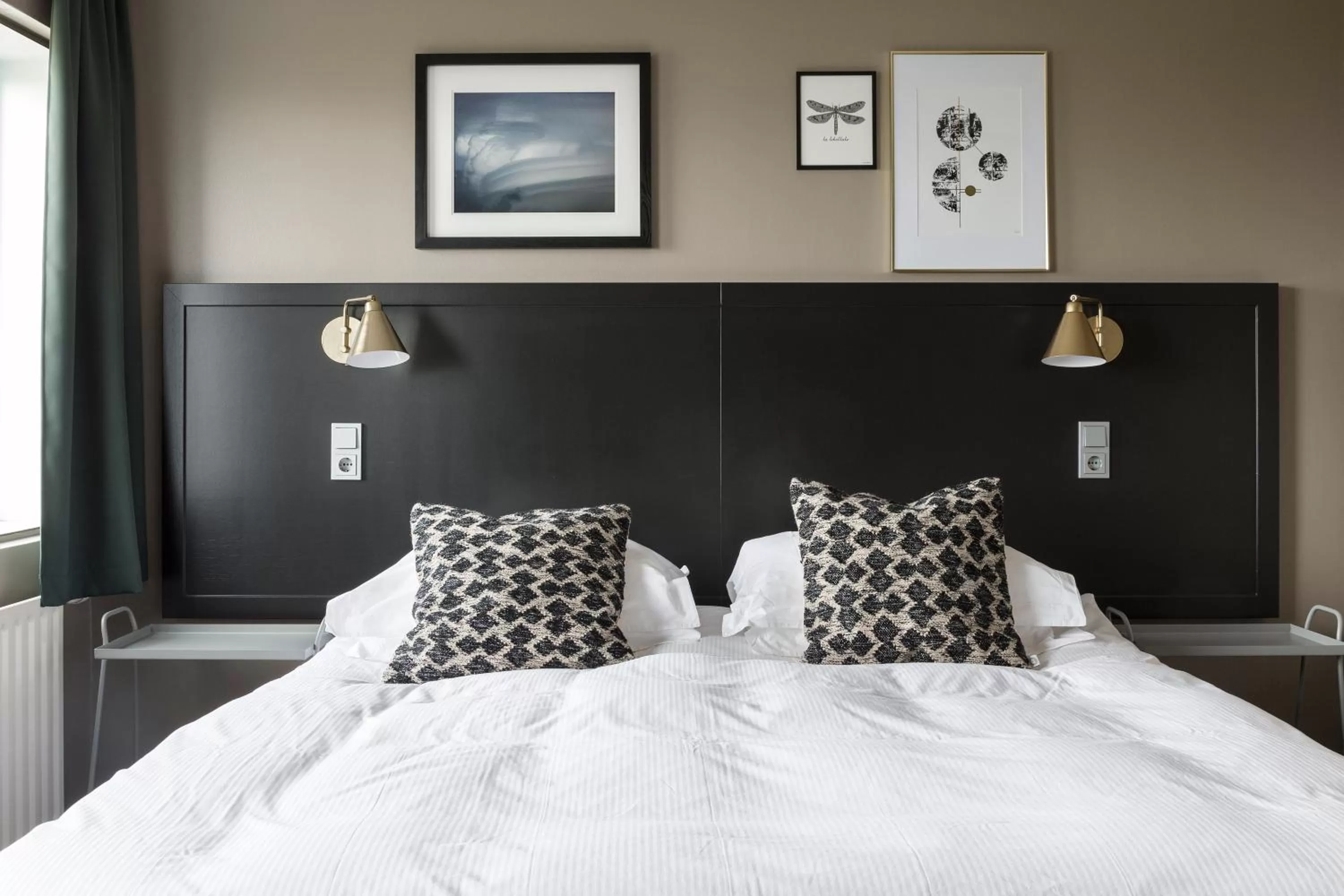 Bedroom, Bed in Hotel Höfn